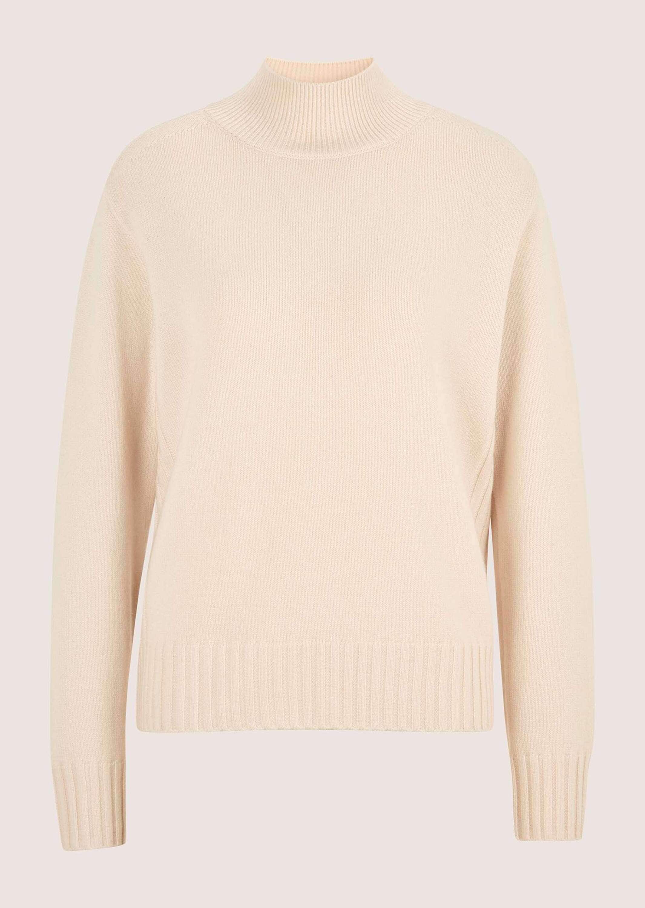 MADELEINE Longpullover »Strickpullover Stilvoller Kaschmirpullover mit Stehkragen« Mit edlem Kaschmir