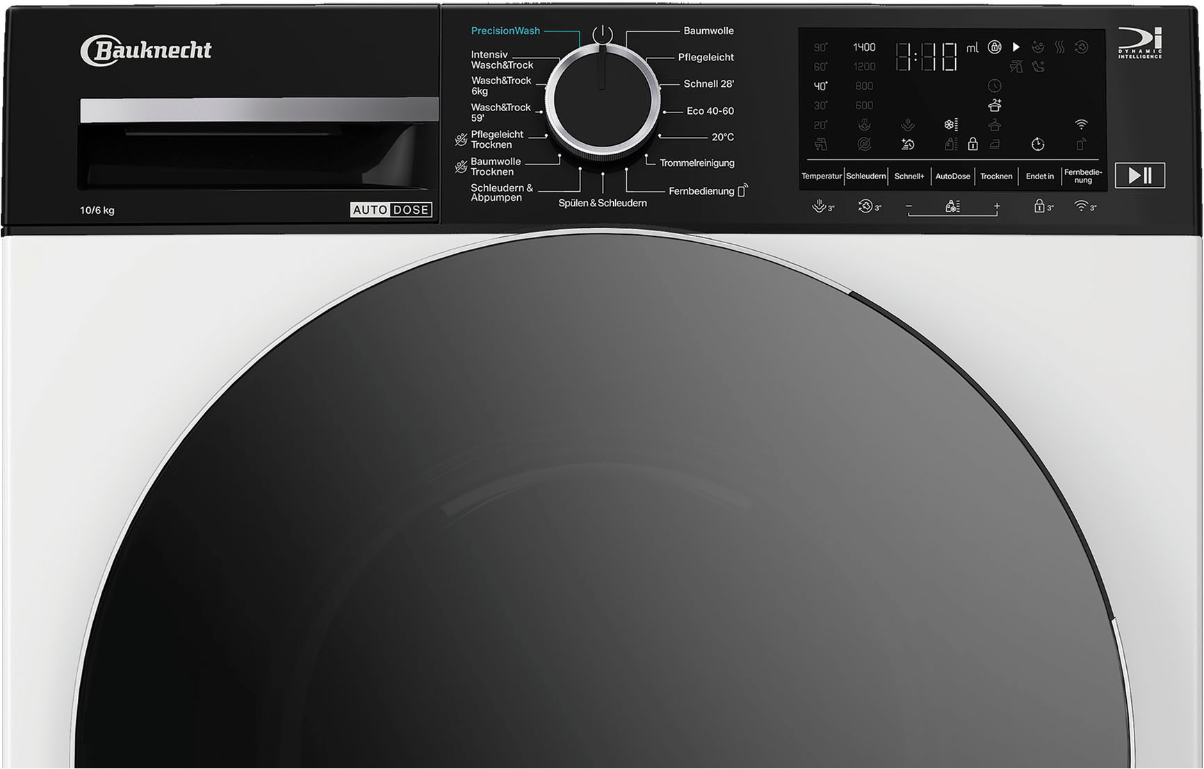 BAUKNECHT Waschtrockner »BWT 106A3C BC« 10 kg /7 kg 76 dB(A) HomeWhiz – Smarte Vernetzung für mehr
Komfort