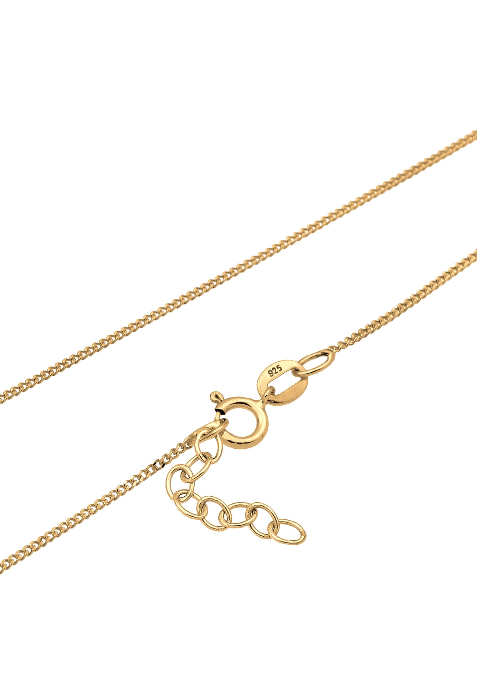 Elli Kette ohne Anhänger »Halskette Kinder Blume Kristalle 925 Silber«