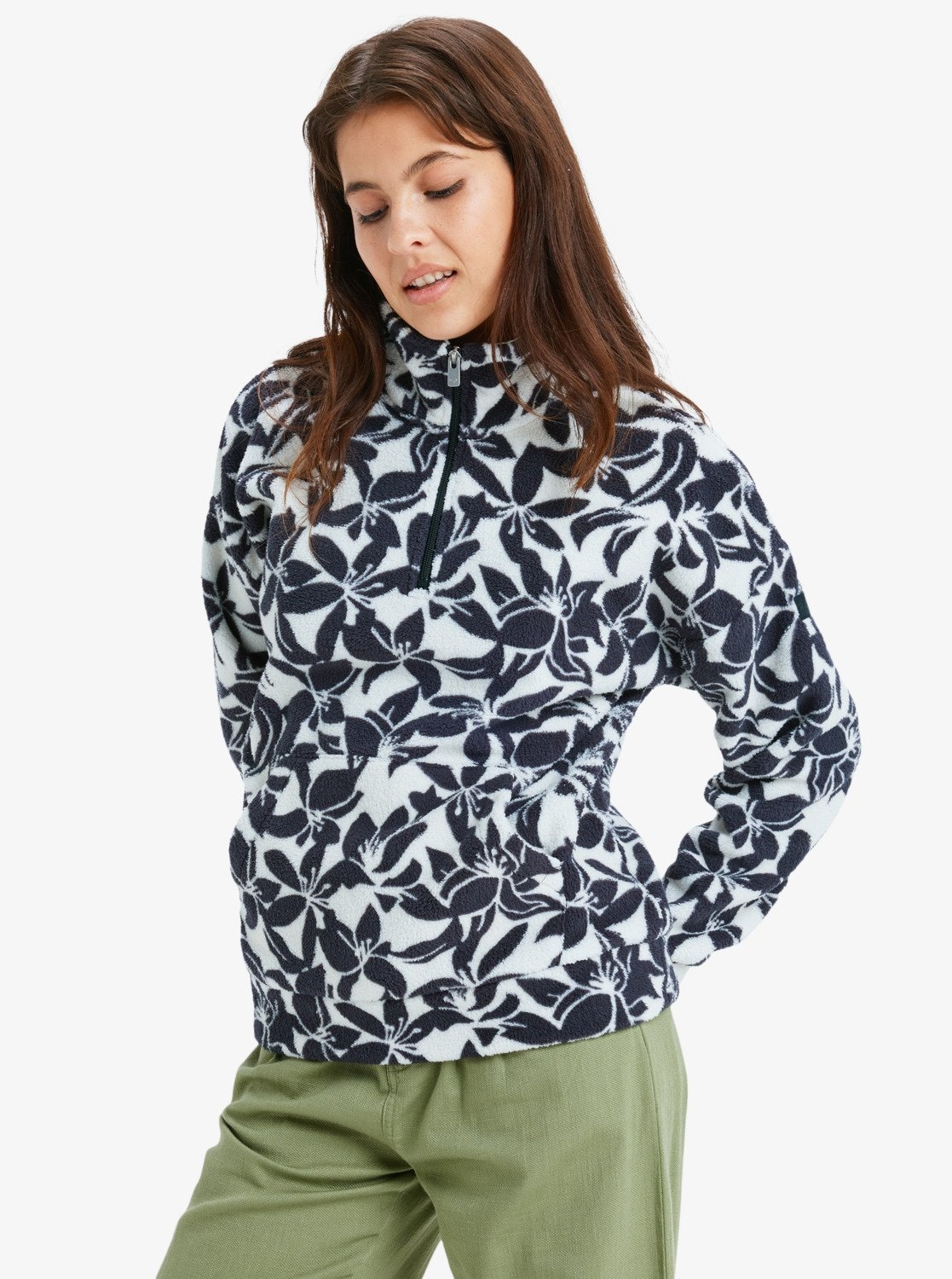 Roxy Strickfleece-Pullover »LIVE OUT LOUD« 1 Stk. tlg.