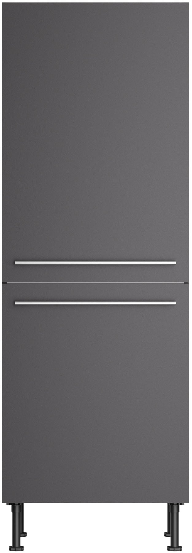 KOCHSTATION Kühlumbauschrank »KS-Bern2« Breite 60 cm, Höhe 176,6 cm, 2 Türen (Höhe 89,2/70 cm), 1 Einlegeboden