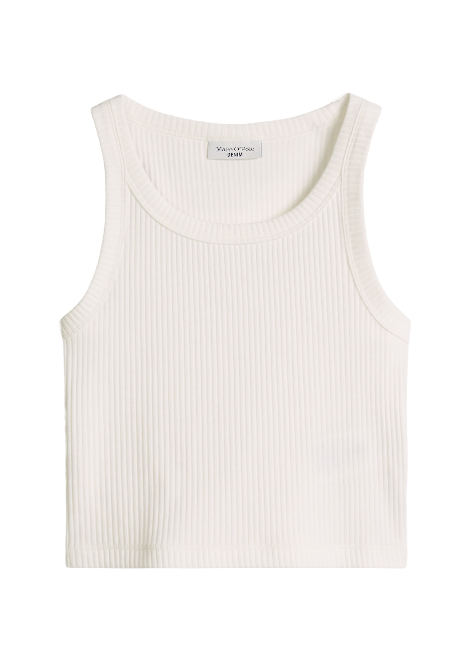 Marc O'Polo DENIM Tanktop slim cropped aus Stretch-Jersey