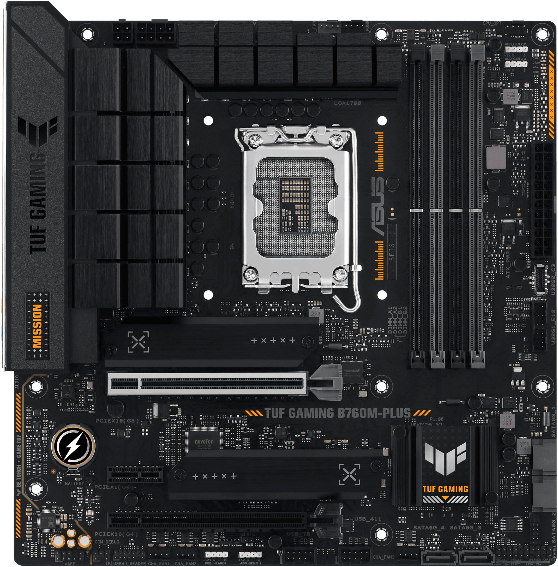 Mainboard »TUF GAMING B760M-PLUS«