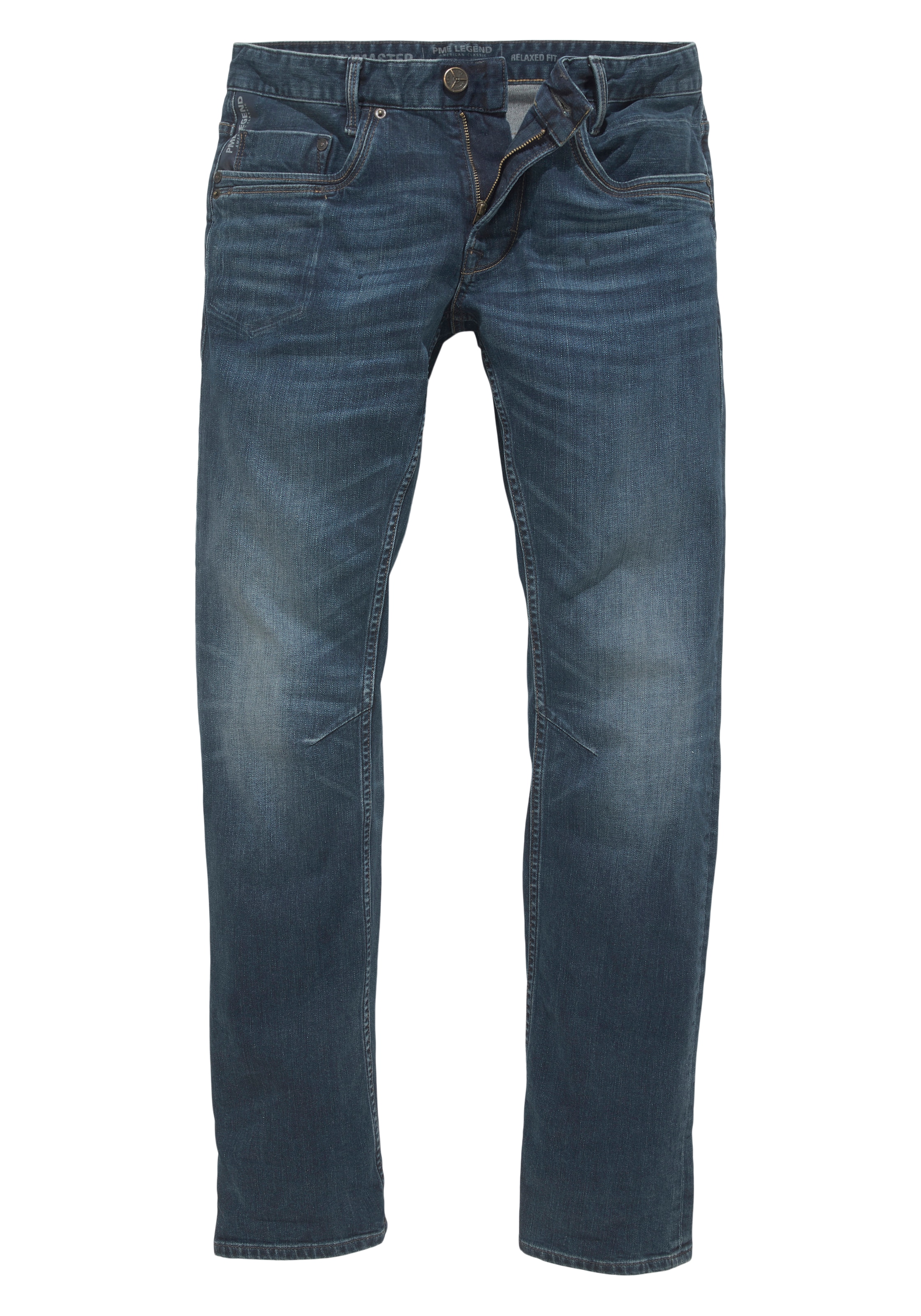 PME LEGEND Tapered-fit-Jeans »SKYMASTER«, im Used Look