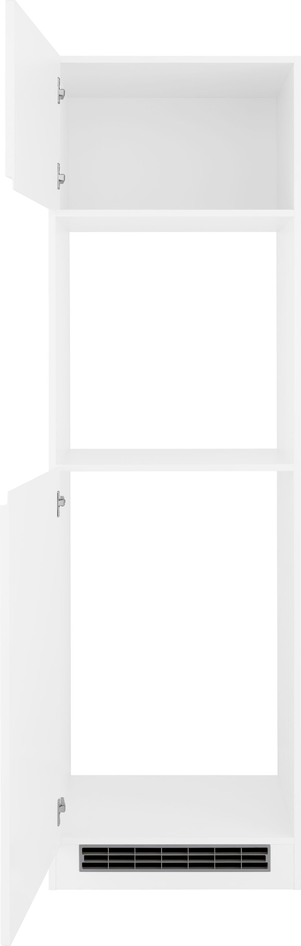 KOCHSTATION Backofen/Kühlumbauschrank »KS-Virginia«, 200 cm hoch, 60 cm breit, Nische für Ofen B/H/T: 56/59/55 cm