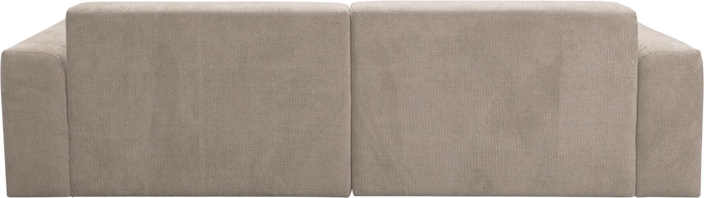 WERK2 Sofa »Zeus 3-Sitzer, Big-Sofa, Breite 256cm, Tiefe 105cm, modern und bequem«, Curvy Trend 3-Sitzer mit urbaner Optik