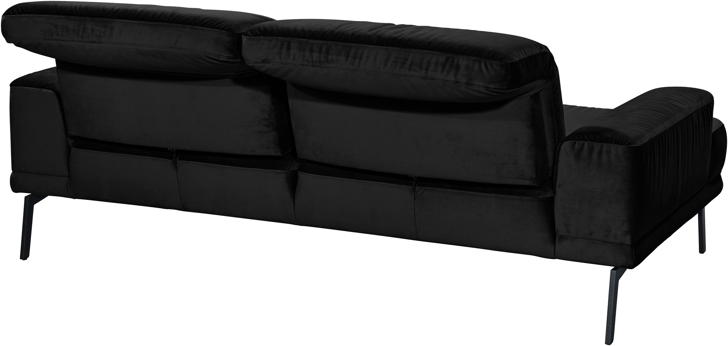 Musterring 3-Sitzer »MR 4580«, inkl. Kopf- und Sitztiefenverstellung, Fuß schwarz, B228 x T103 cm