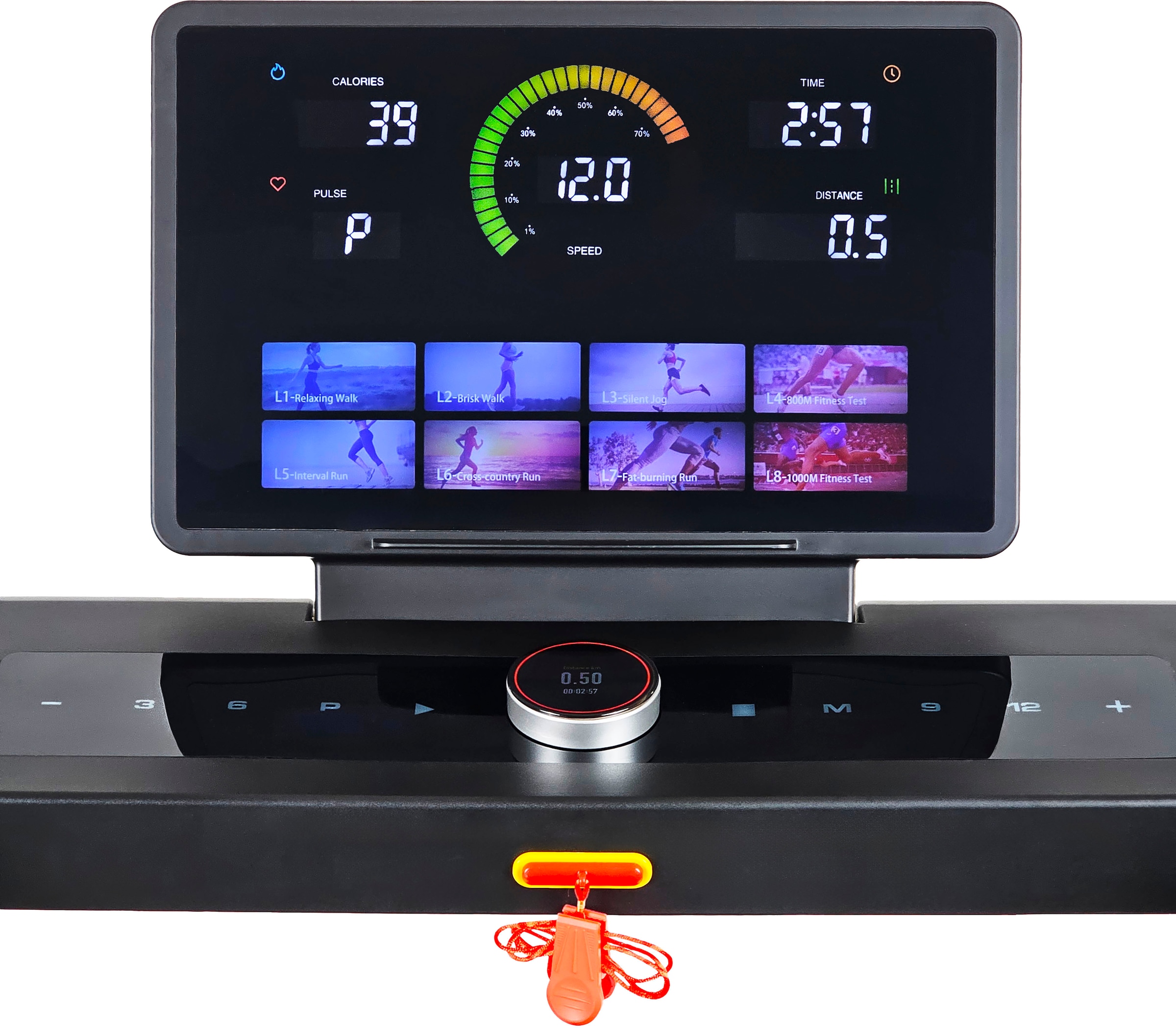 Christopeit Sport® Laufband »Laufband TM 4000 S« bis max. 16 km/h, klappbar, 120 kg max. Benutzergewicht