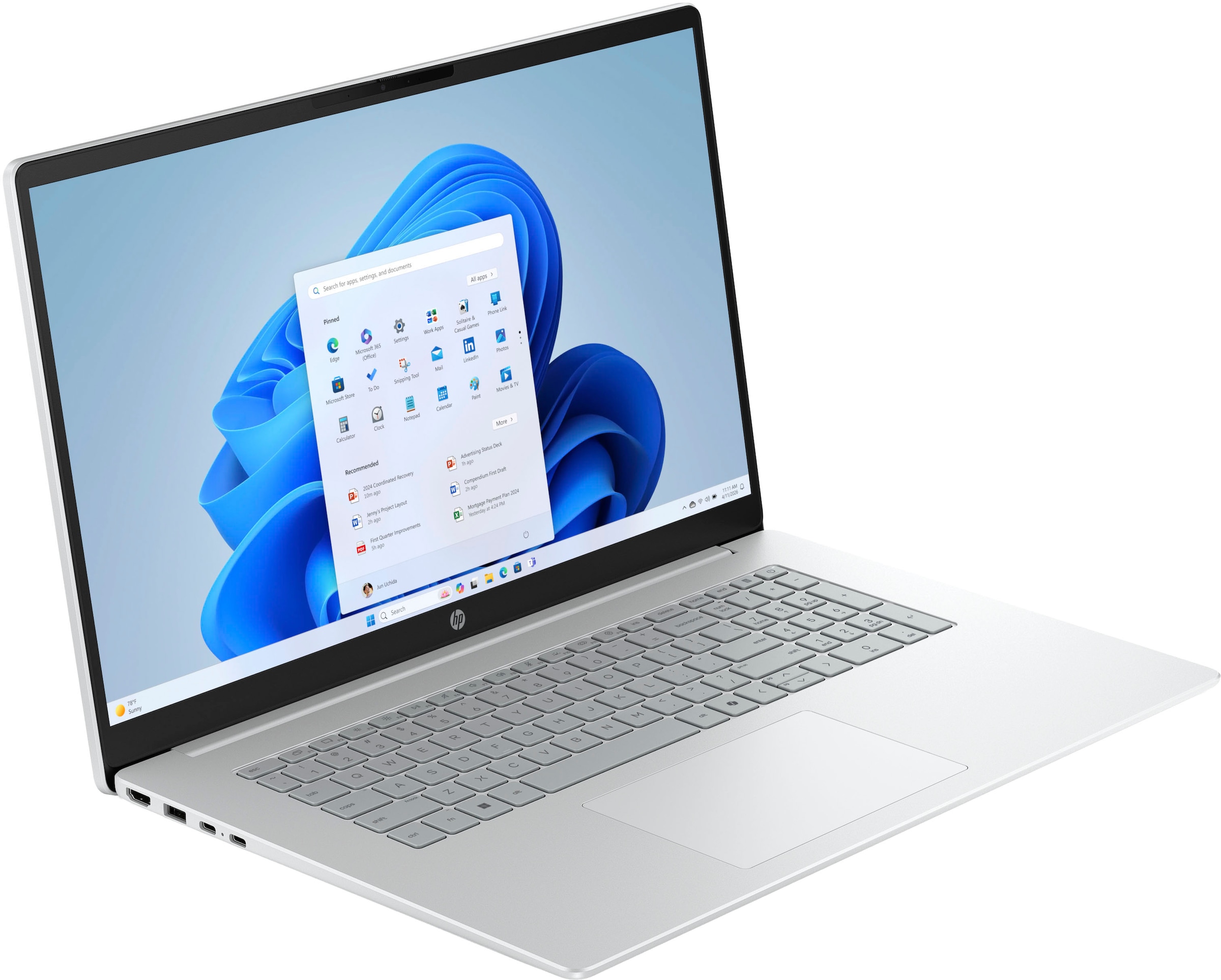 HP Notebook »OmniBook 3 17-dk0254ng« 43,9 cm / 17,3 ″ Intel Core 5 Intel Graphics 512 GB SSD