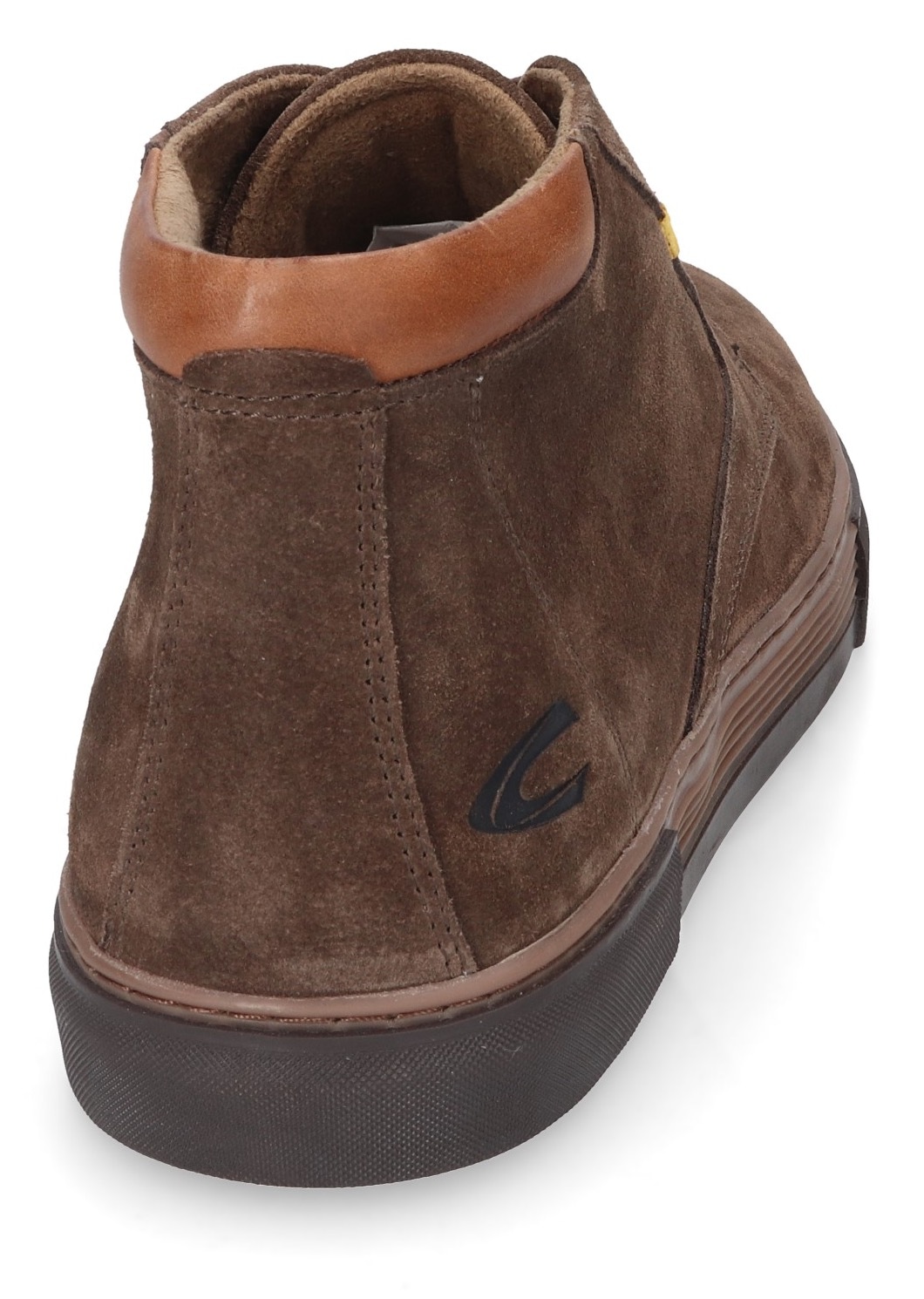 camel active Sneaker, Freiteitschuh, Schnürboots, High Top Sneaker mit durchgehender Sohle