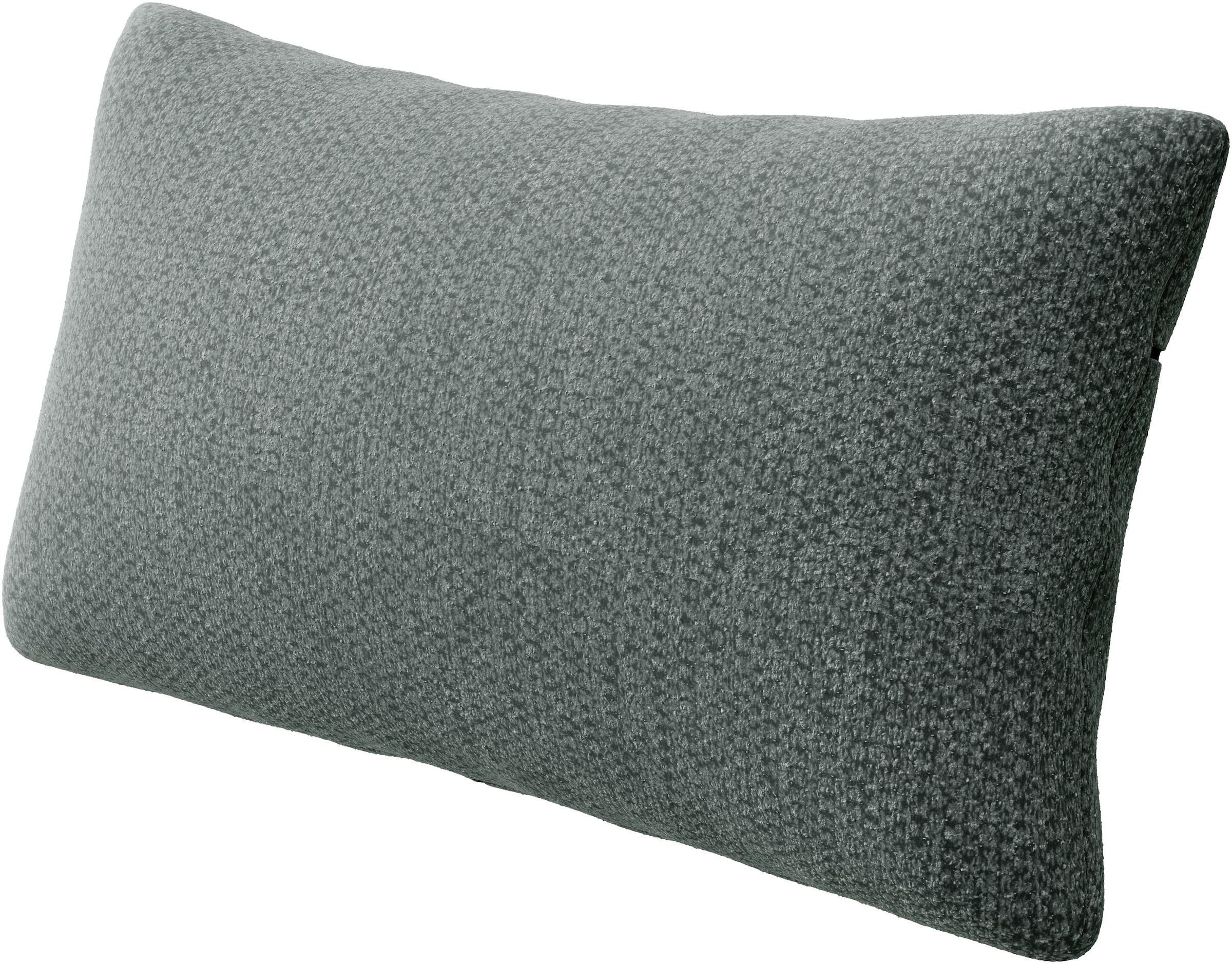 INOSIGN Ecksofa »Cross, mit softem Sitz, L-Form, wendbare Zierkissen, Breite 284 cm«, Couch mit vielen Kissen, stylische Kreuznaht, elegante Metallfüße