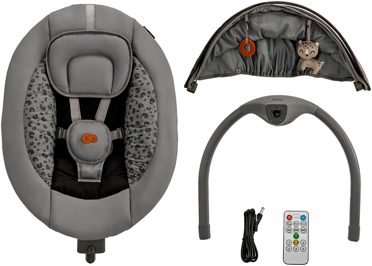 Kinderkraft Babywippe »LUMI 2« bis 9 kg