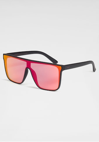 Sonnenbrille, Einscheibensonnenbrille aus Kunststoff