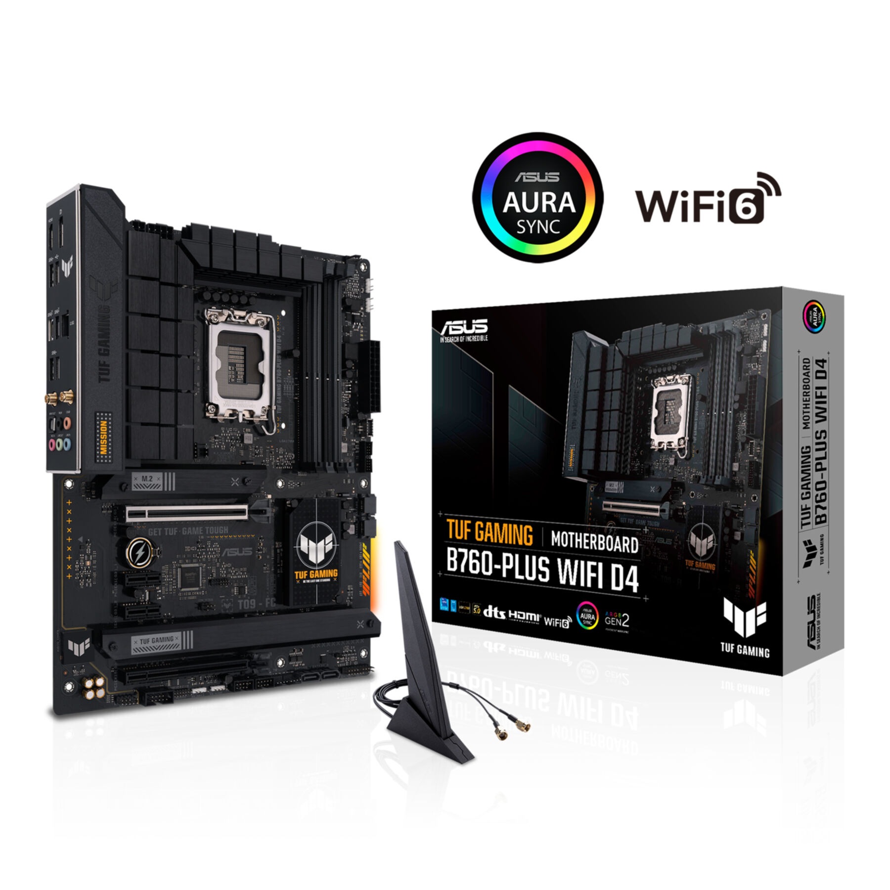 Asus Mainboard »TUF GAMING B760-PLUS WIFI D4«