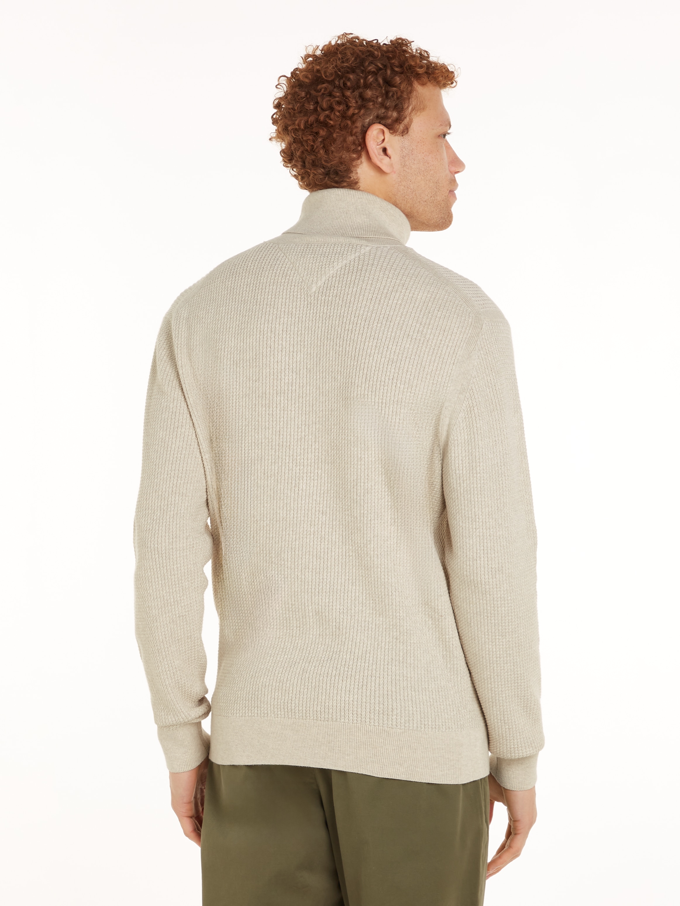 Rollkragenpullover »STRUCTURE ROLL NECK«