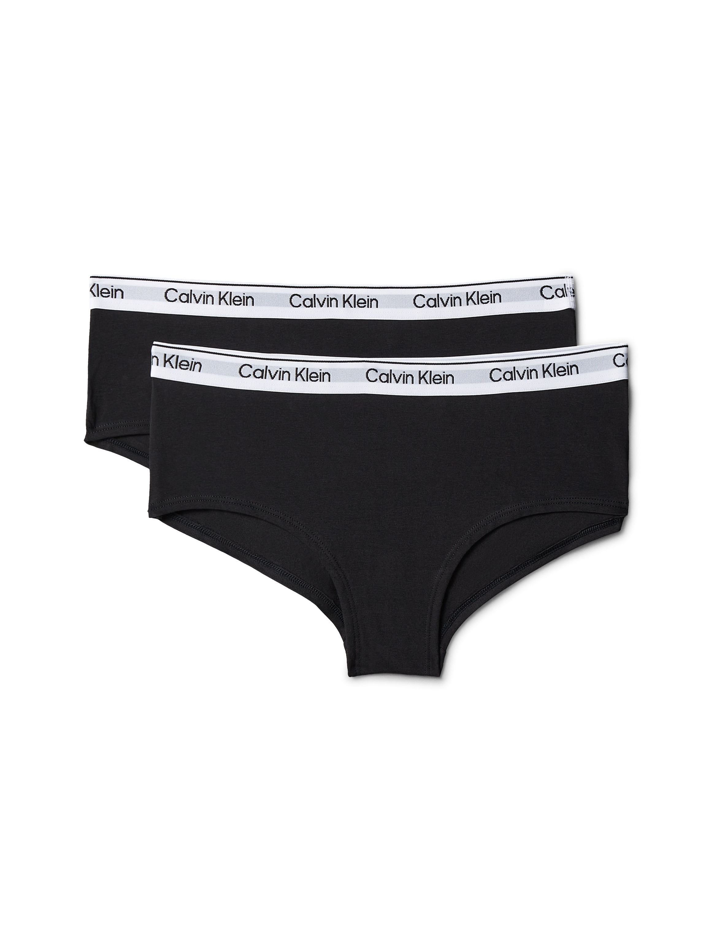 Calvin Klein Underwear Hipster »2PK SHORTY« Packung, 2er-Pack,  Mit Markennamen auf dem Bund, für Kinder