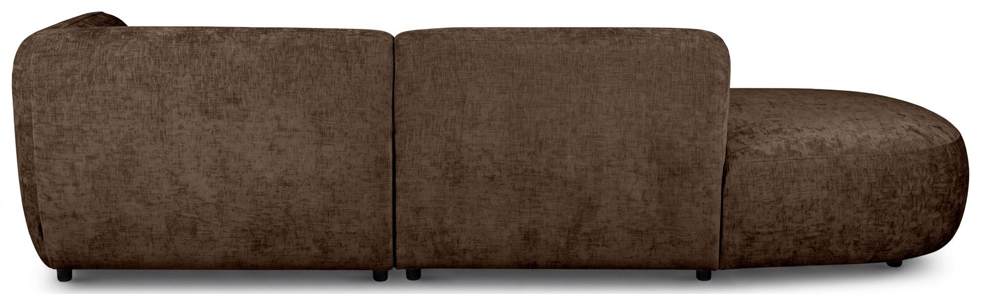 Home affaire Ecksofa »OSTRUP Rundsofa, L-Form, Naturtöne, Boucle oder Chenille« Breite 278 cm, organische Form mit sanften Rundungen