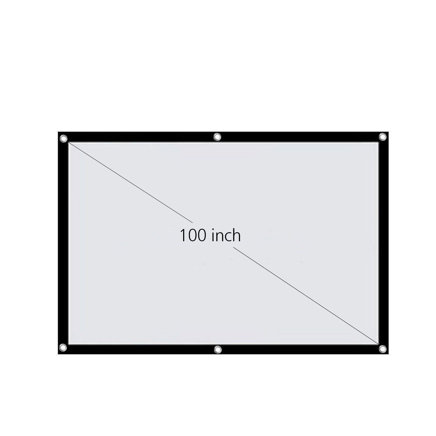 LA VAGUE Faltrahmenleinwand »Screen 16/9 100 Zoll Weiß/Schwarz LV-STA100RP«