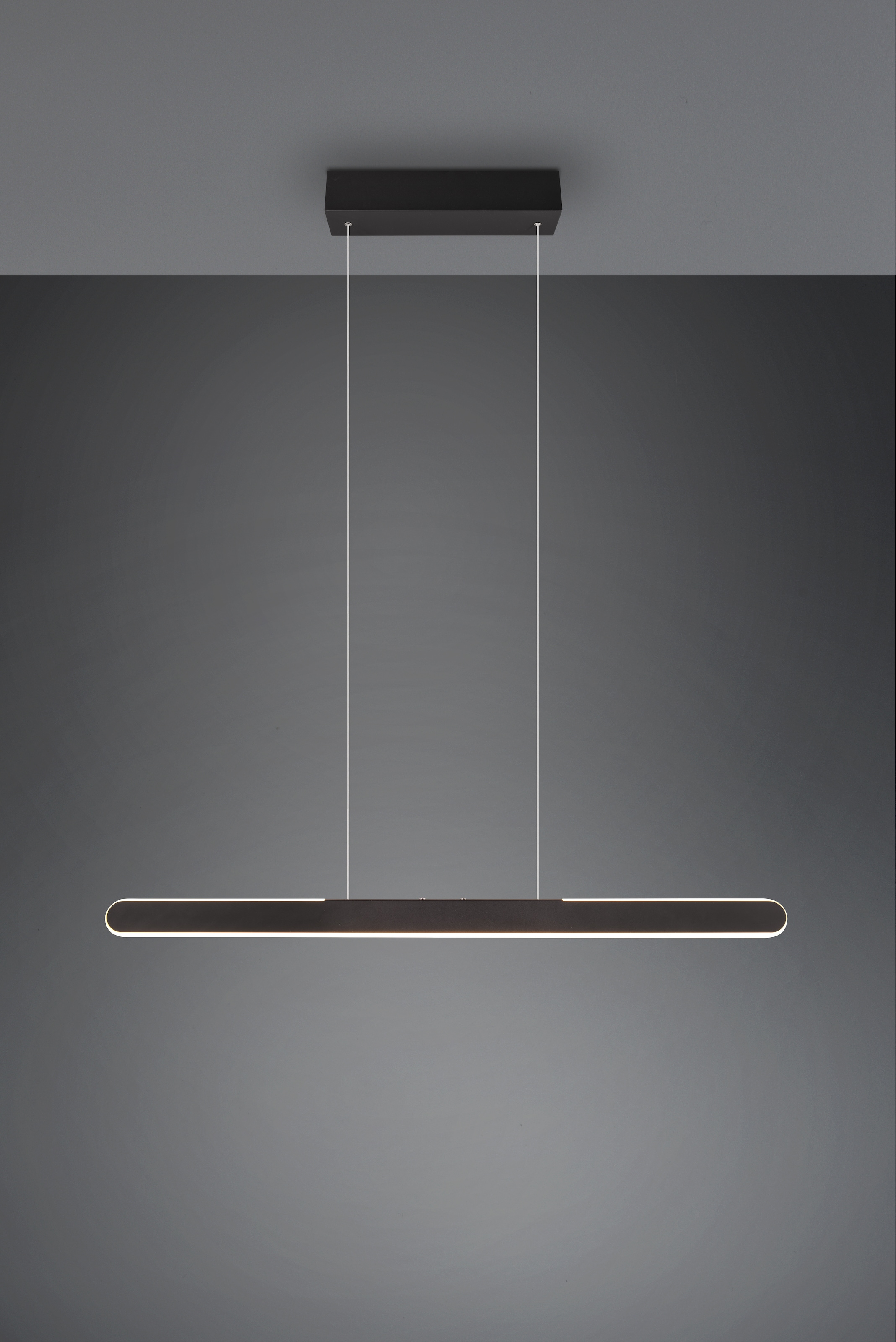 TRIO Leuchten LED Pendelleuchte »HELIOS, bis 150 cm höhenverstellbare LED Hängelampe 28W 3300 Lumen« LED-Board 1 Stk. warmweiß - kaltweiß CCT warmweiß-kaltweiß 2700-6500K, dimmbar Touch Sensor, up+down light