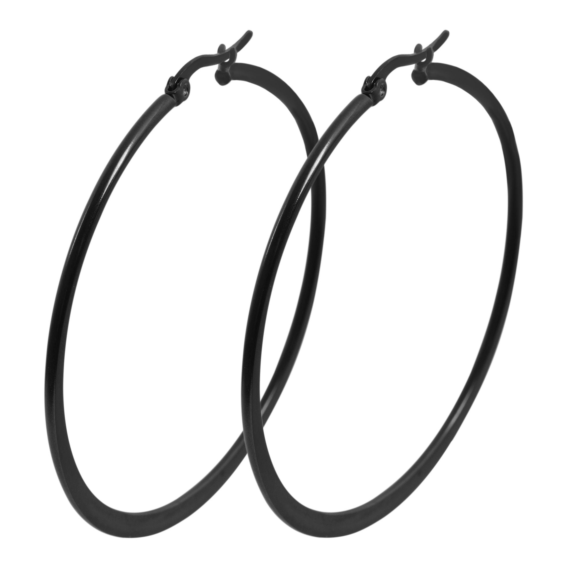 Adelia´s Paar Creolen »Damen Ohrringe ¿ Creole aus Edelstahl«