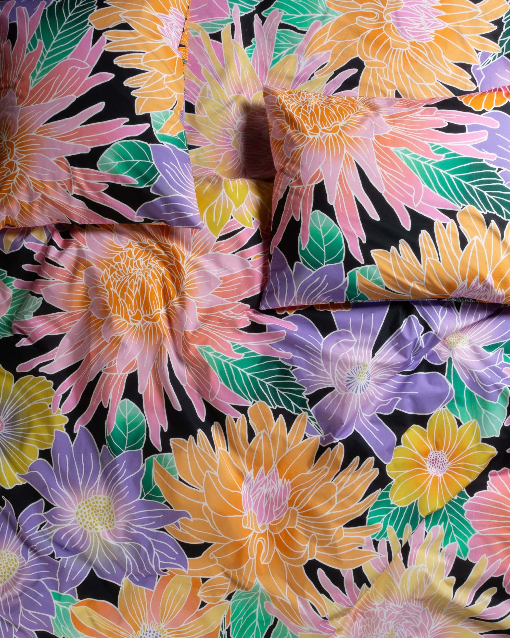 Essenza Bettwäsche »Flower fling, 100% Bio-Baumwollperkal« 2 Stk. tlg.