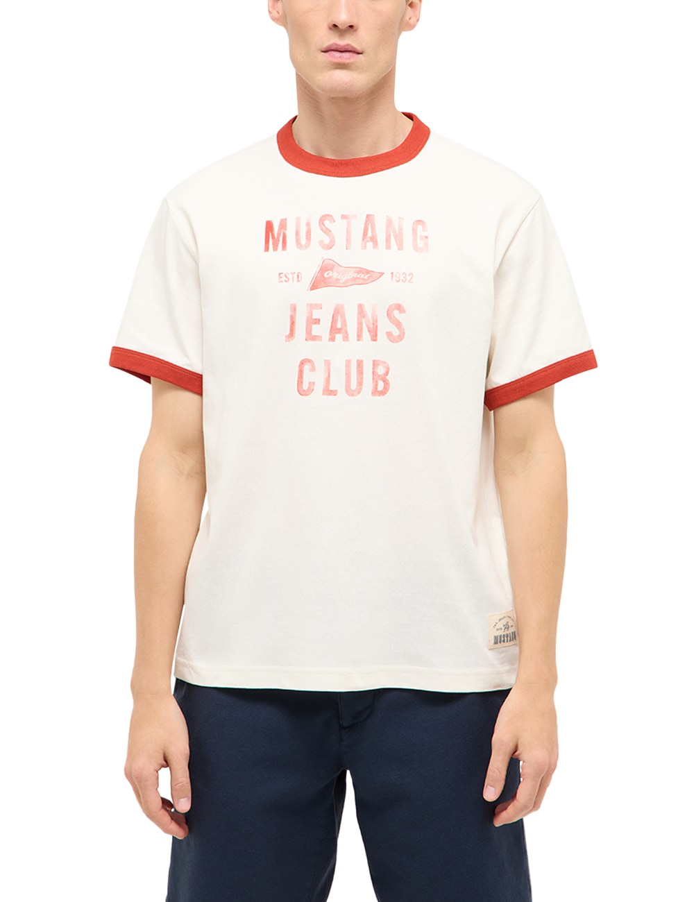 MUSTANG Kurzarmshirt »Herren Style Akron«