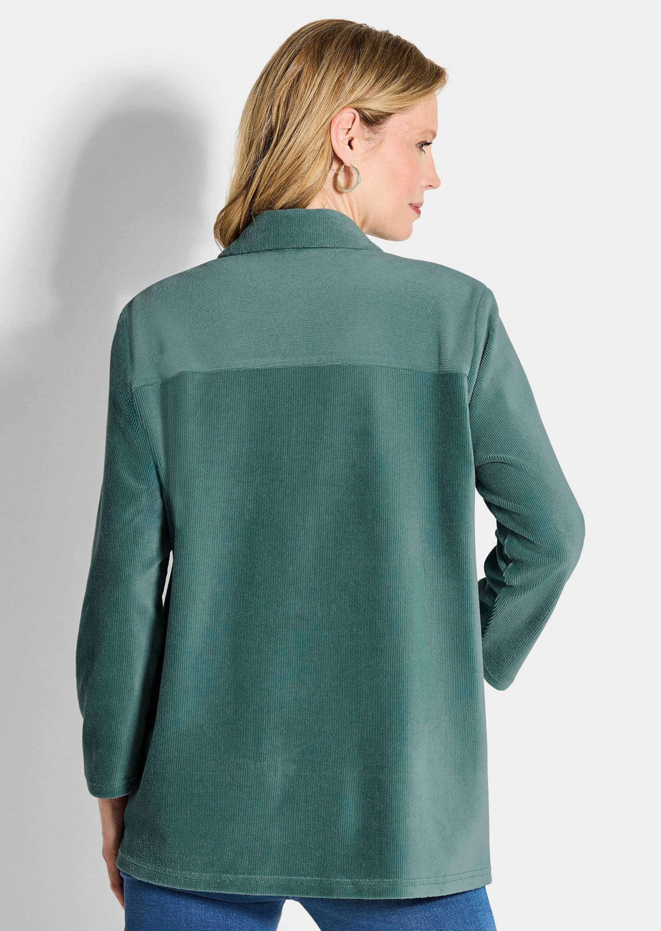 GOLDNER Kurzjacke »Kurzgröße Weiche Hemdbluse mit Stretchkomfort«