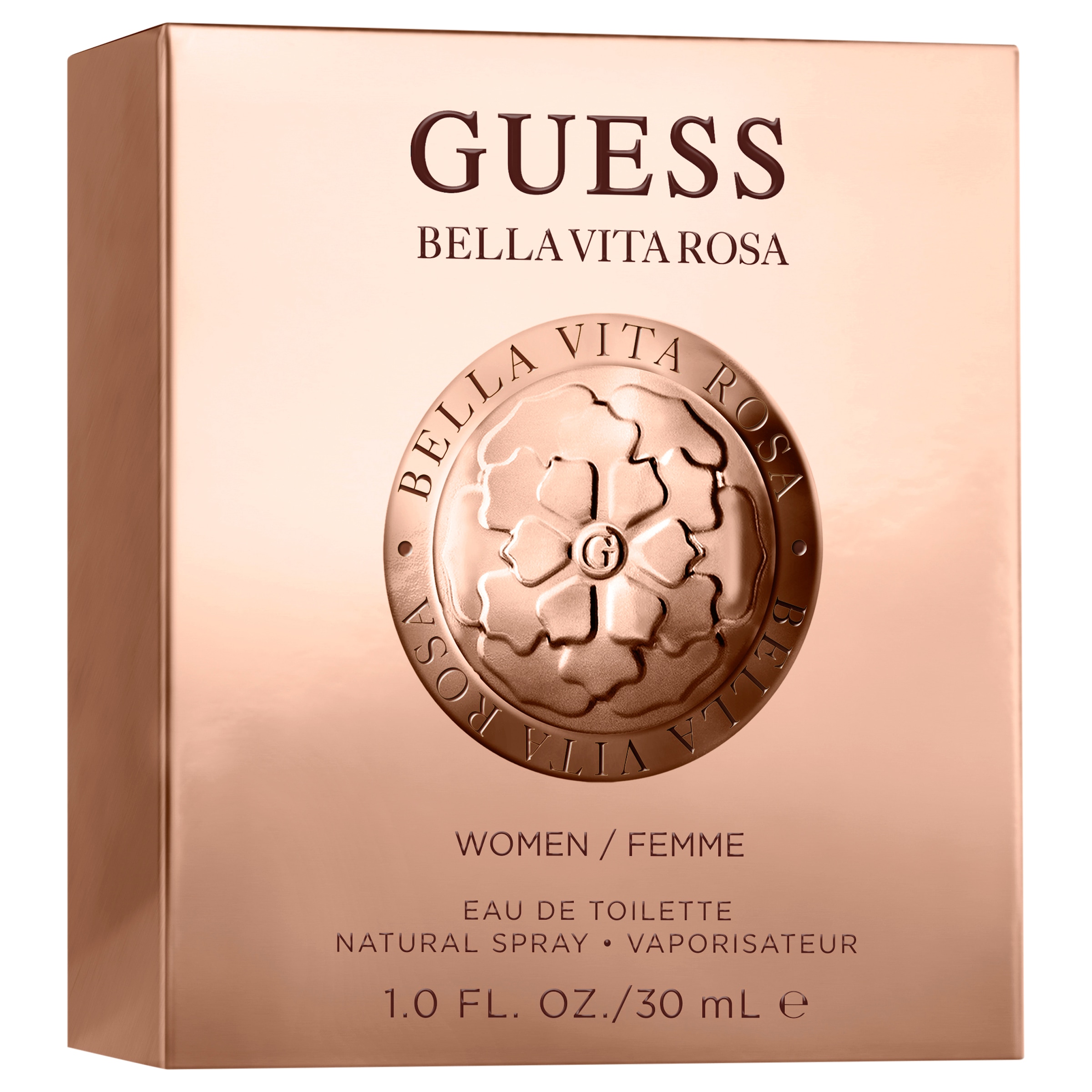 Guess Eau de Toilette »BELLA VITA ROSA WOMAN EDT« fruchtig-blumige Duftnote