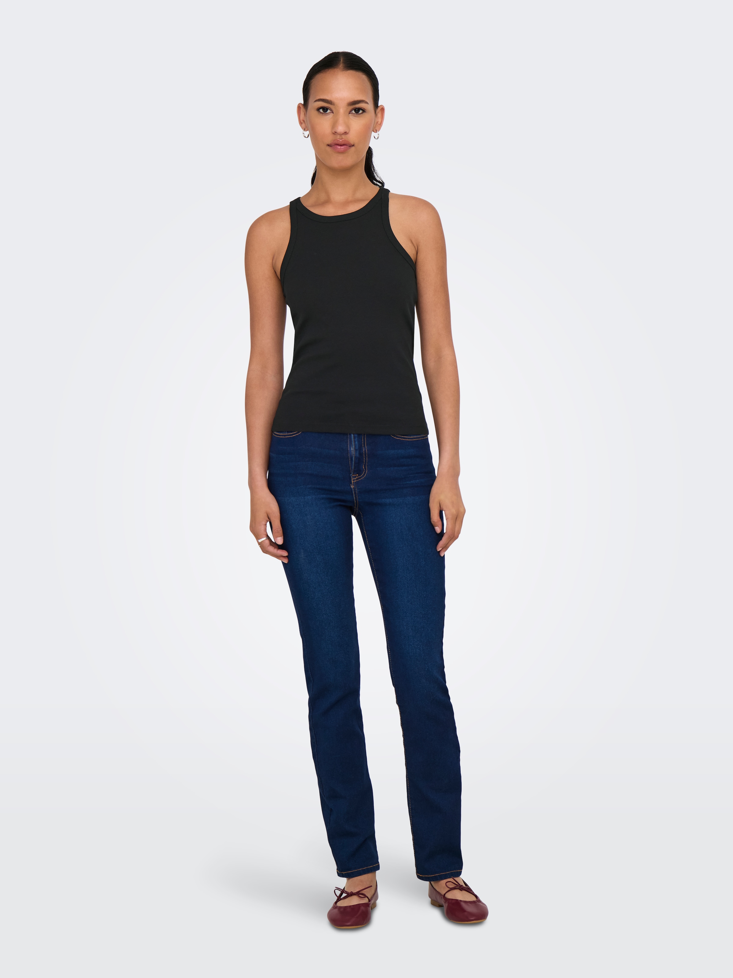 ONLY Tanktop »ONLLINDSAY TANK TOP 2 PACK« Packung, 2 Baumwollmischung