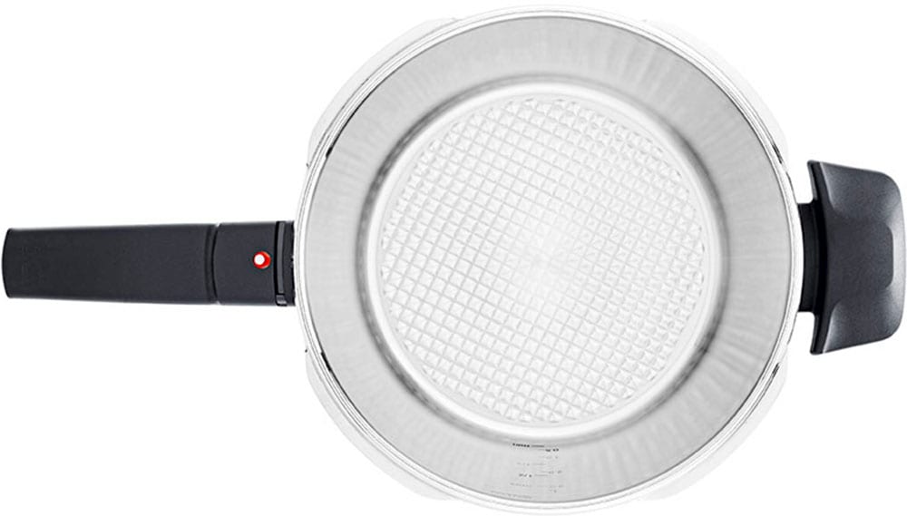 Fissler Schnellkochtopf »Vitavit® Premium« Set, Schnellkochtopf 3,5 l + 4,5 l + Zusatzdeckel, 2 Stk. tlg. Edelstahl 18/10