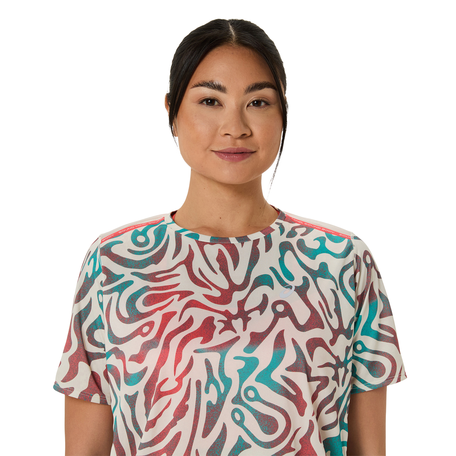 Asics Laufshirt »ROAD ALL OVER PRINT SS TOP«