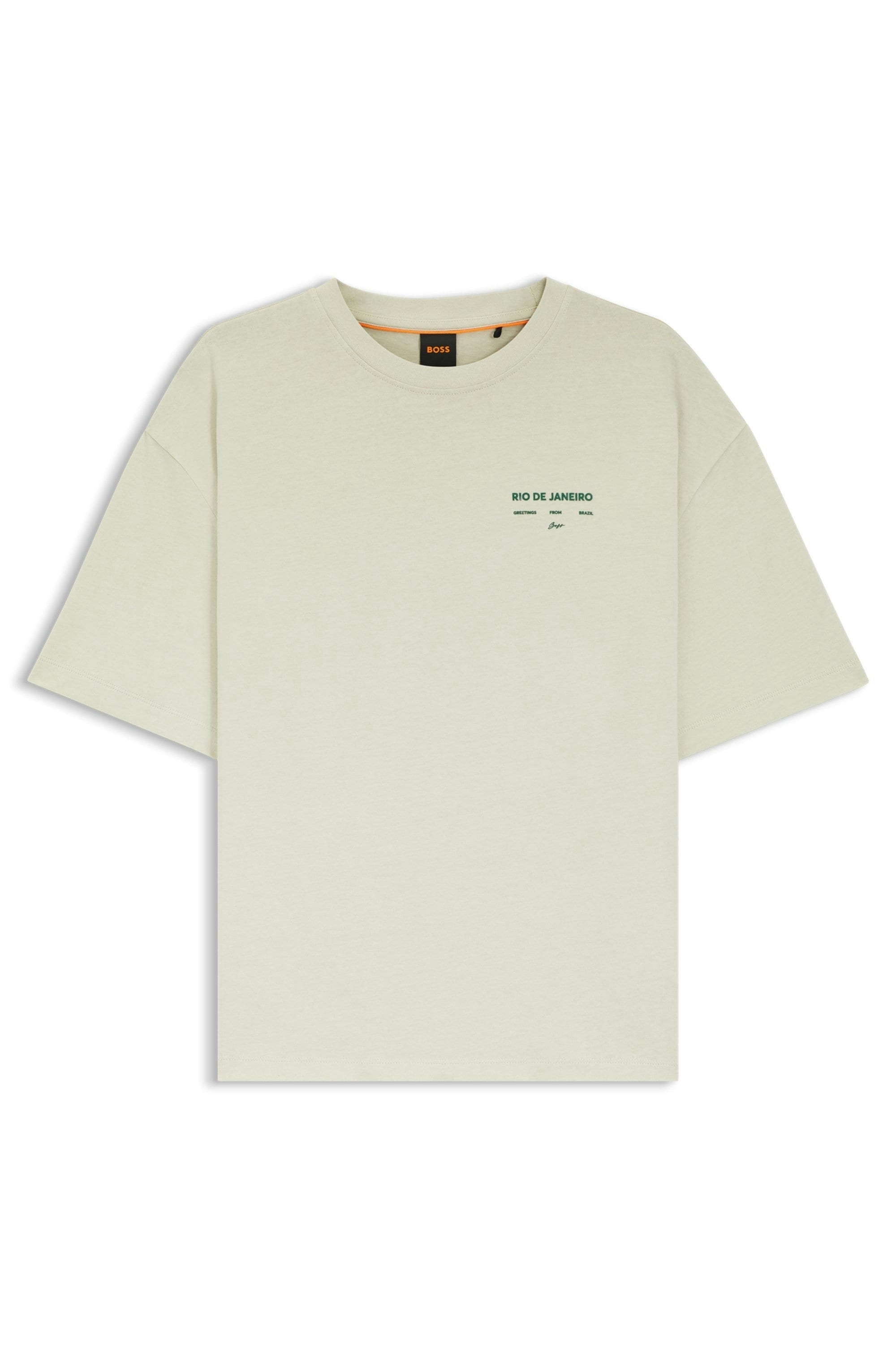 BOSS ORANGE T-Shirt »Eboys Premium Damenmode« mit Print, Relaxed Fit