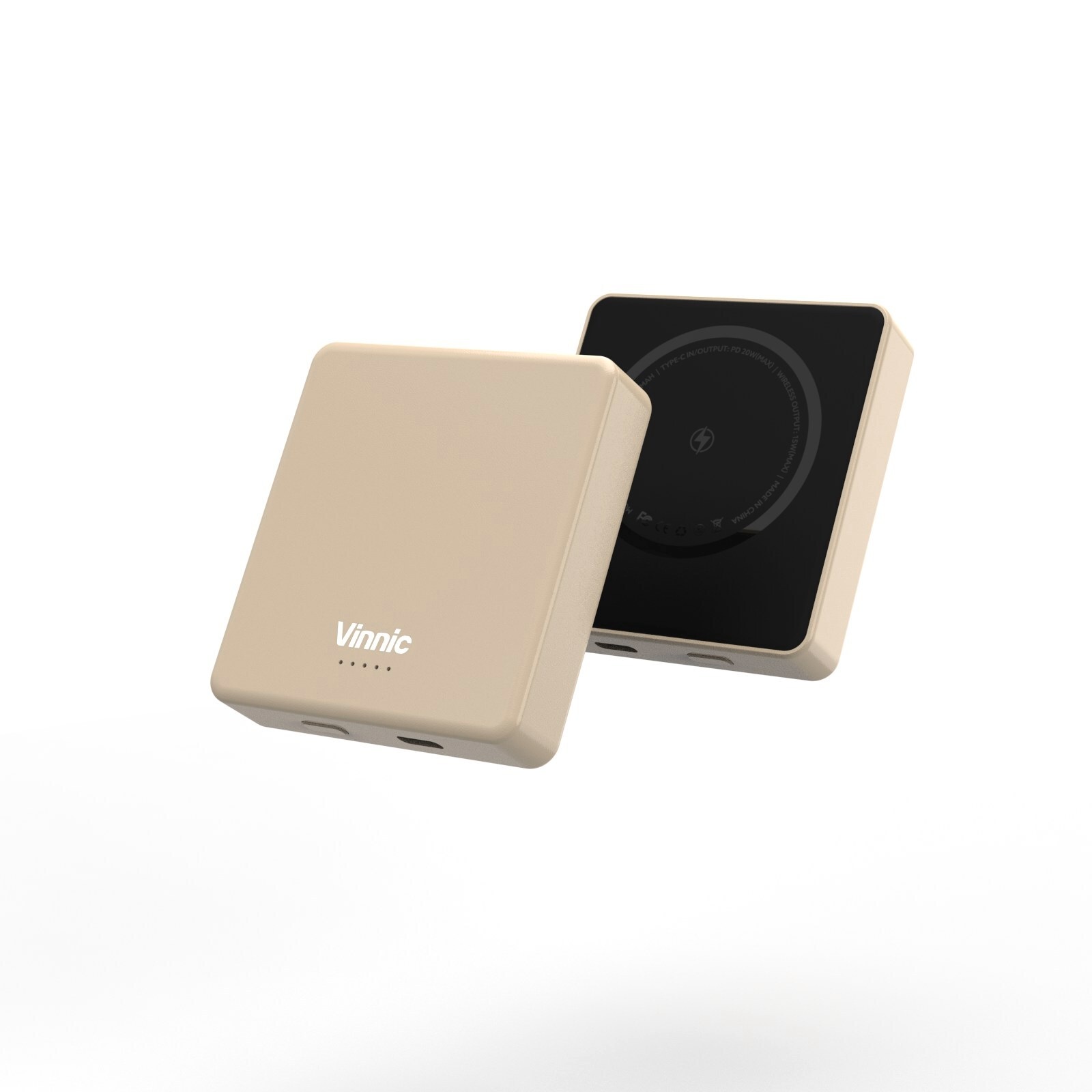 Vinnic Powerbank »MANA Magnetic Wireless Powerbank 8.000mAh«, Vinnic MANA Magnetic Wireless Powerbank 8.000mAh,blue
