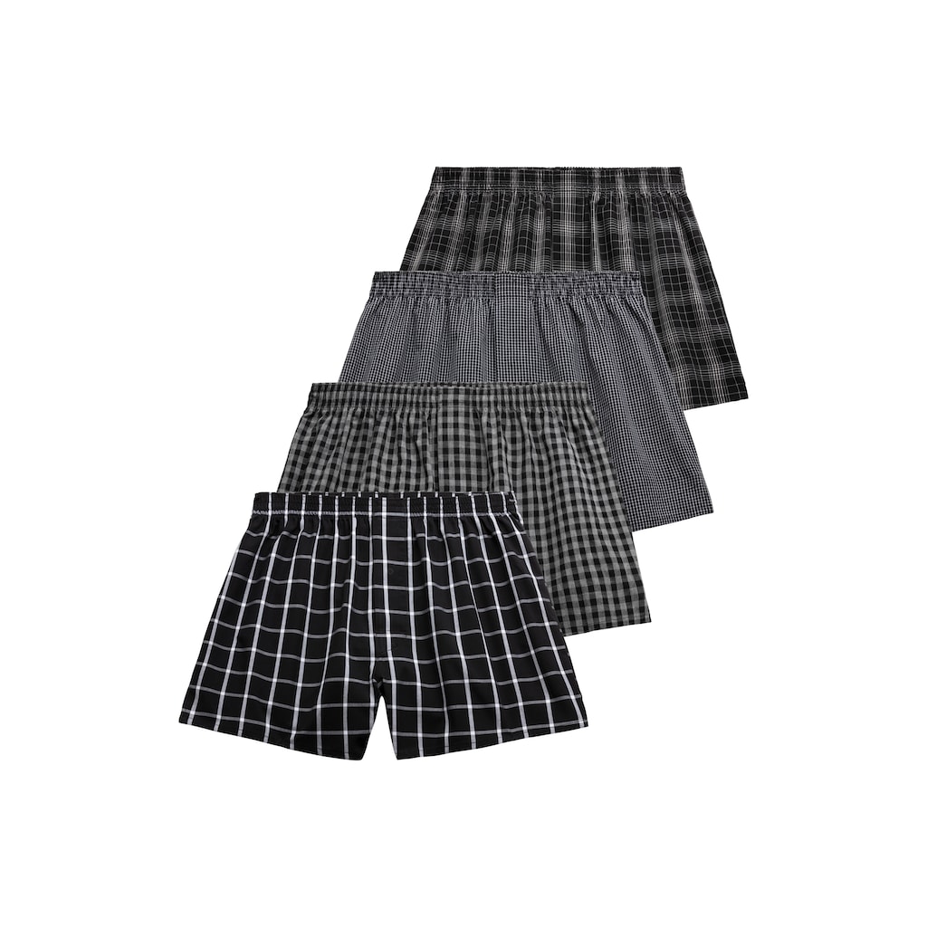 AUTHENTIC LE JOGGER Webboxer, (Packung, 4 St.)