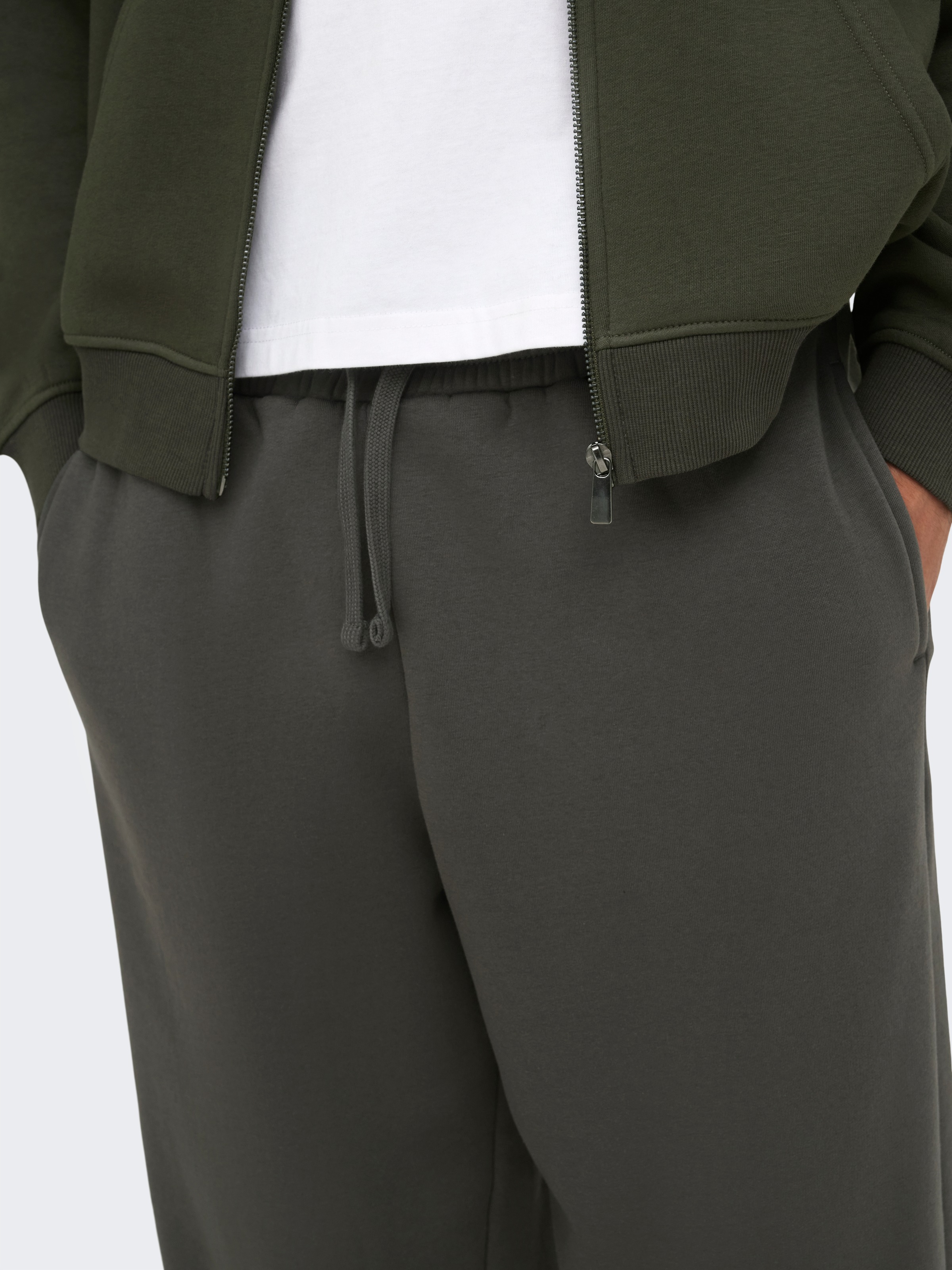 ONLY & SONS Sweathose »ONSCERES WIDE PANT NOOS«  Baumwollmischung, relaxed fit