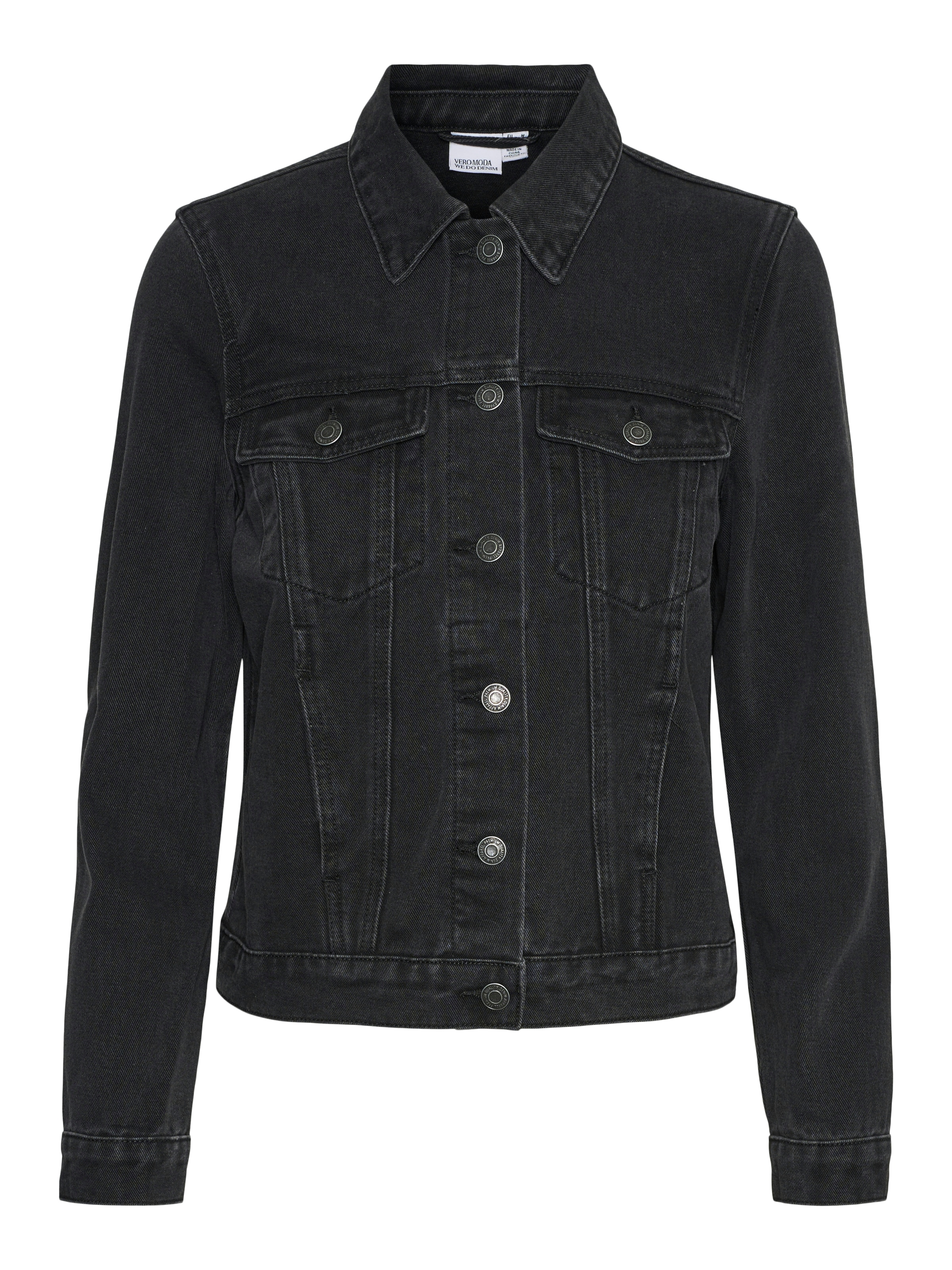 Vero Moda Jeansjacke »VMZORICA LS DENIM JACKET MIX NOOS«, mit leichten Destroyed Effekten