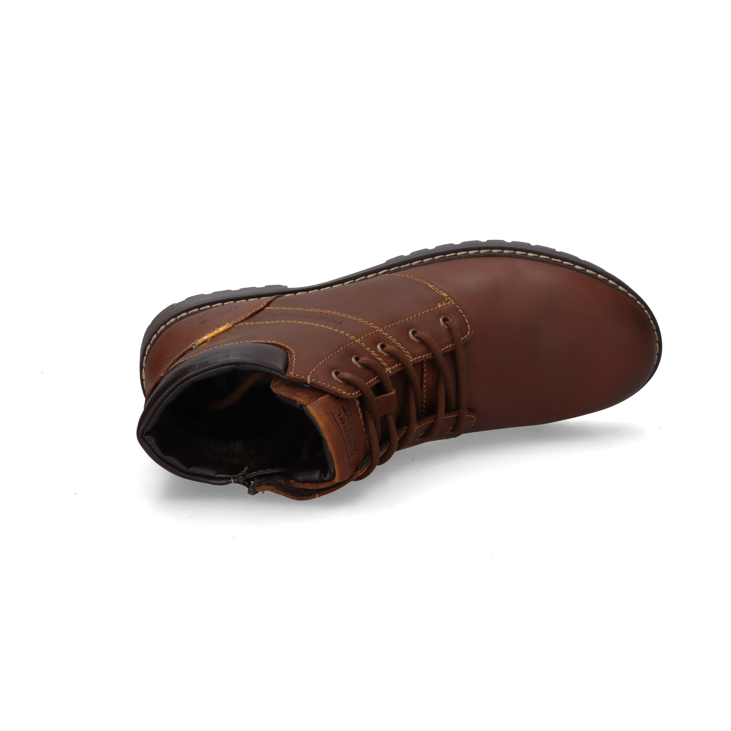 camel active Winterboots  Schnürstiefel mit Profilsohle und Warmfutter