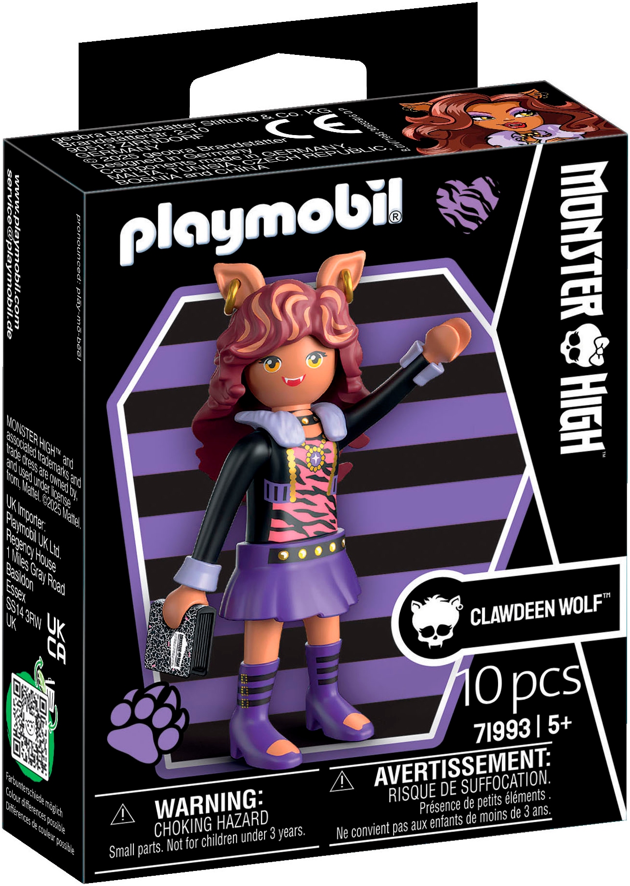 Playmobil® Konstruktions-Spielset »Clawdeen Wolf (71993), Monster High«