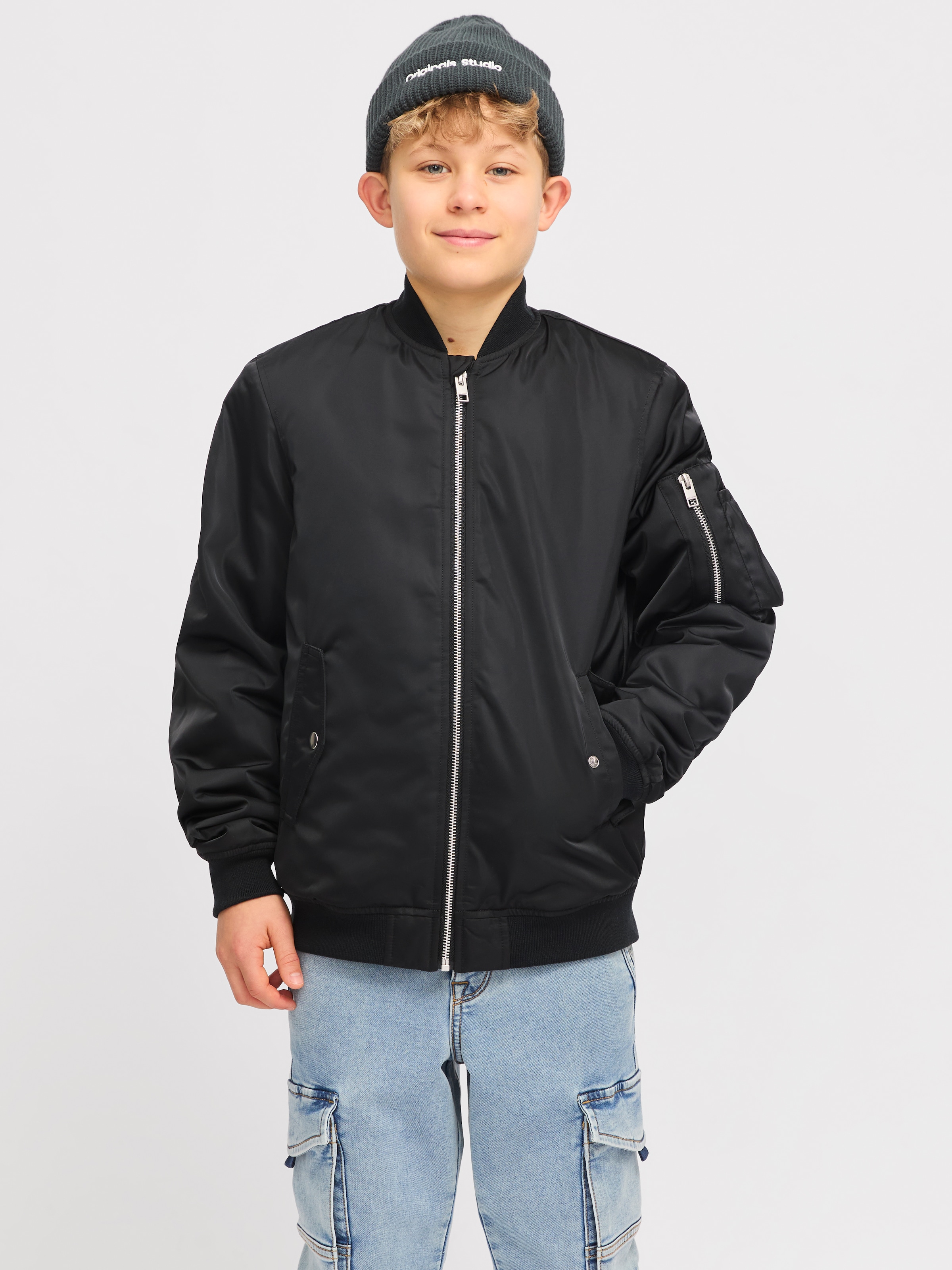 Jack & Jones Junior Bomberjacke »JJOCEAN BOMBER JNR«, ohne Kapuze