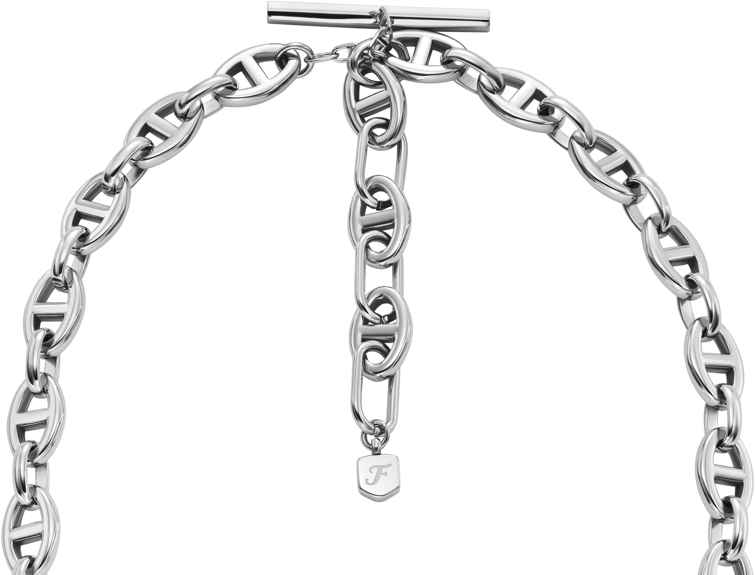 Fossil Kette ohne Anhänger »Schmuck Geschenk Edelstahl Heritage D-Link, JA7242040, JF04521710«