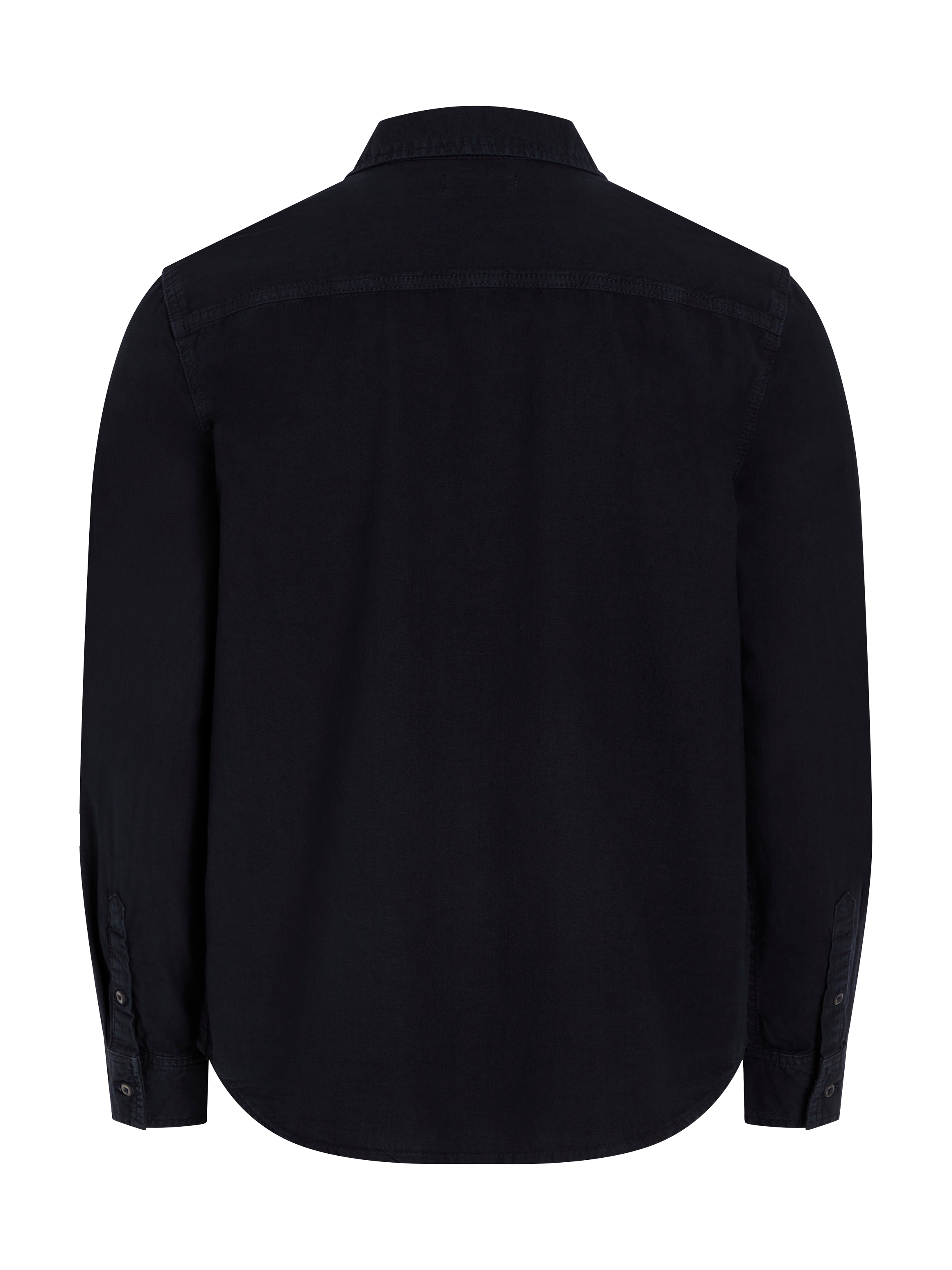 Calvin Klein Jeans Langarmhemd »REGULAR CHAMBRAY SHIRT«, Logodruck, Brusttasche
