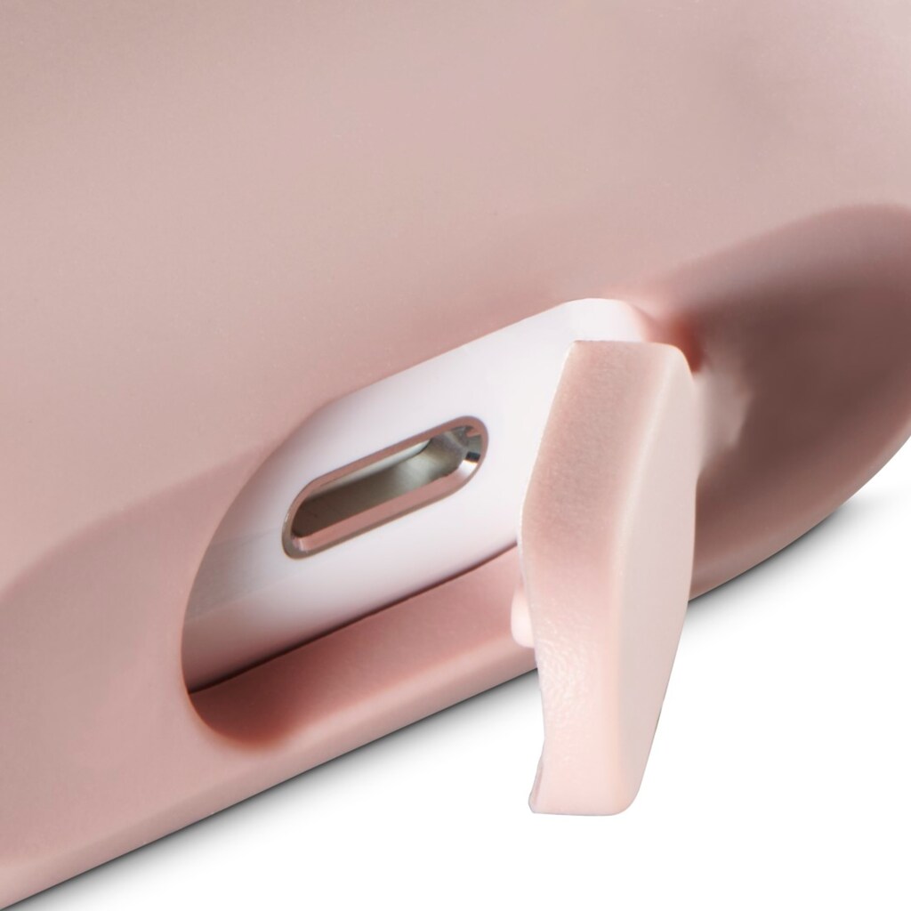 Hama Kopfhörer-Schutzhülle »Schutzhülle aus Silikon für das Ladecase AirPods 1. Generation«, Apple AirPods (1. Generation)
