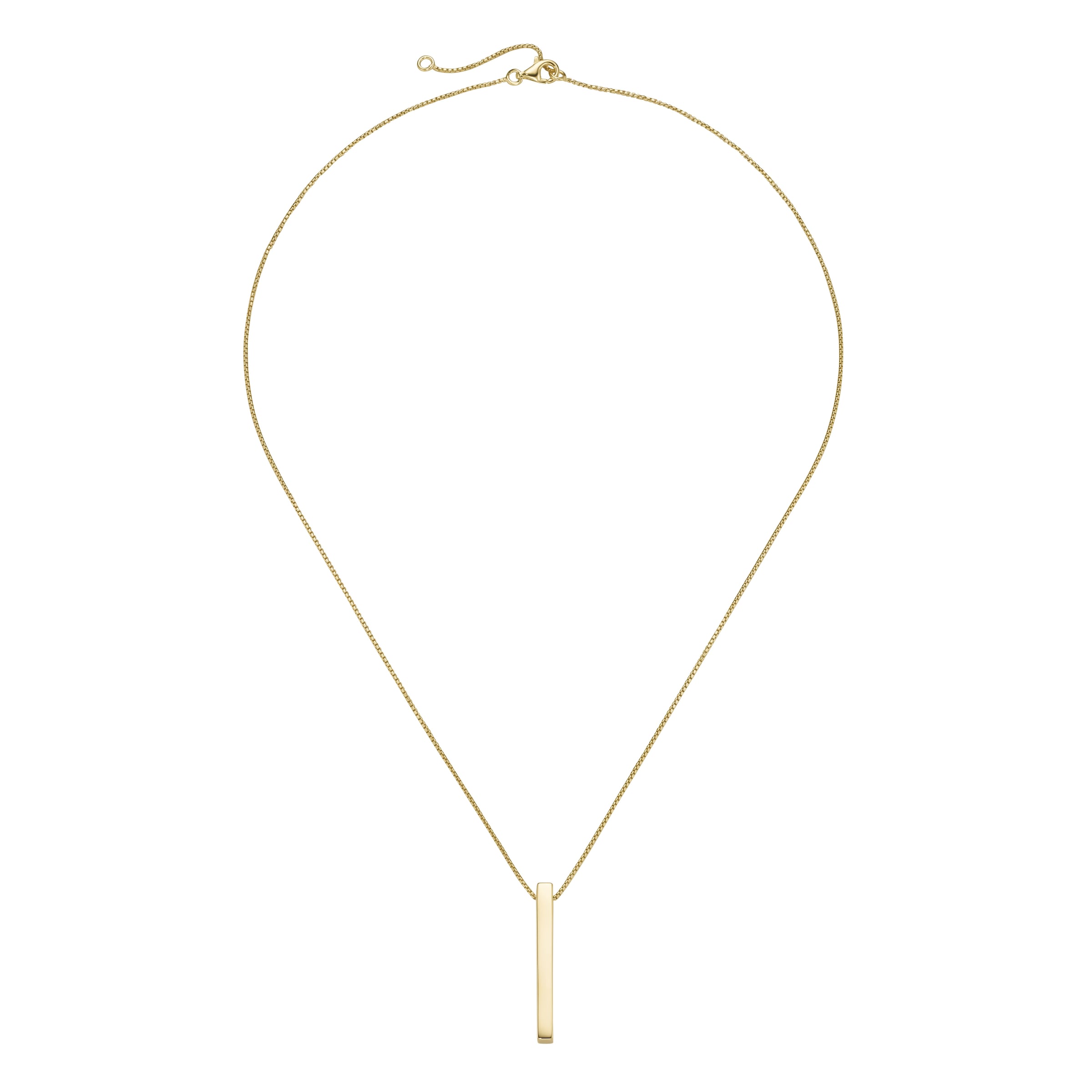 Smart Jewel Kette mit Anhänger »Kette mit Stäbchen-Anhänger, Silber 925«
