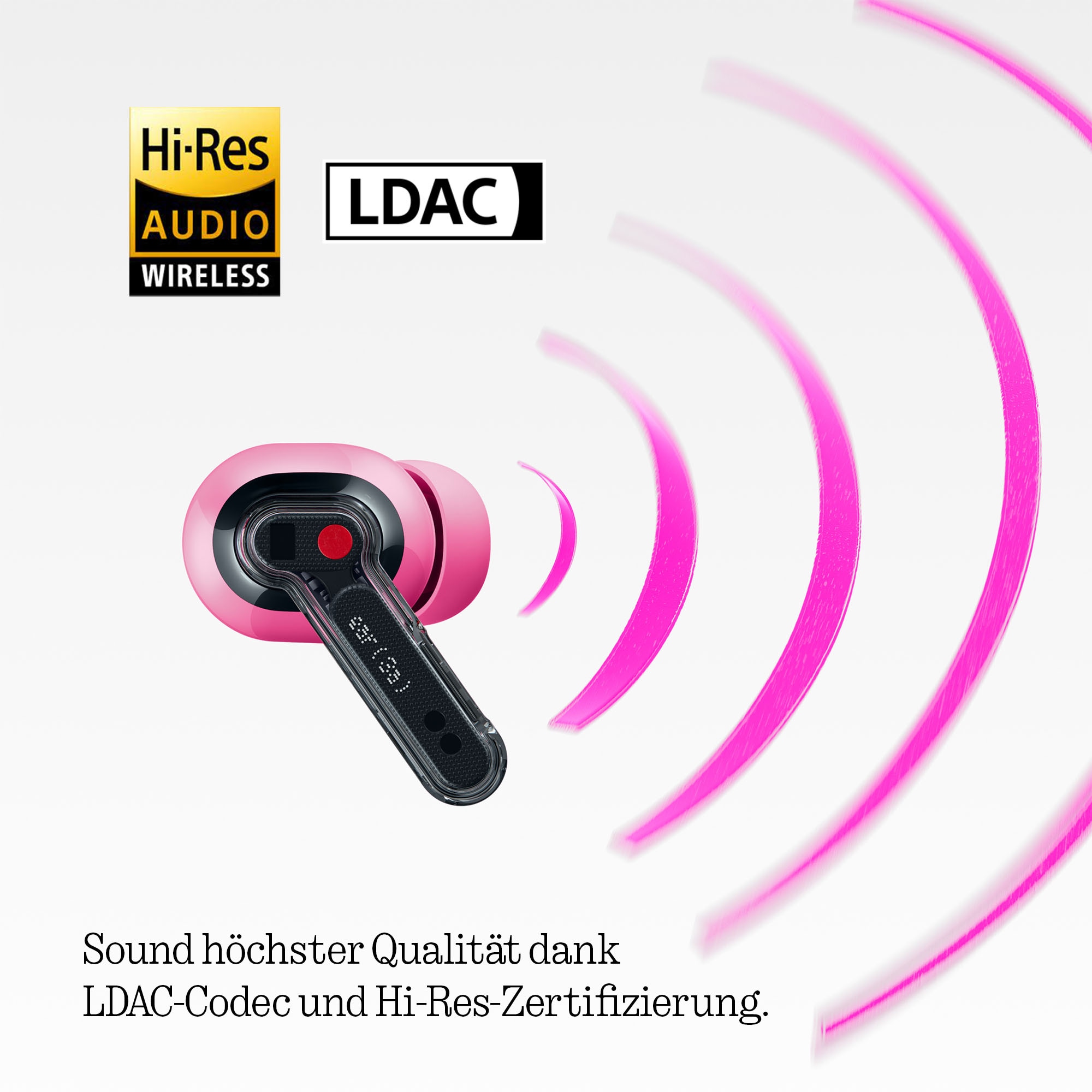 NOTHING wireless In-Ear-Kopfhörer »Ear (3a)« Bluetooth Active Noise Cancelling (ANC)