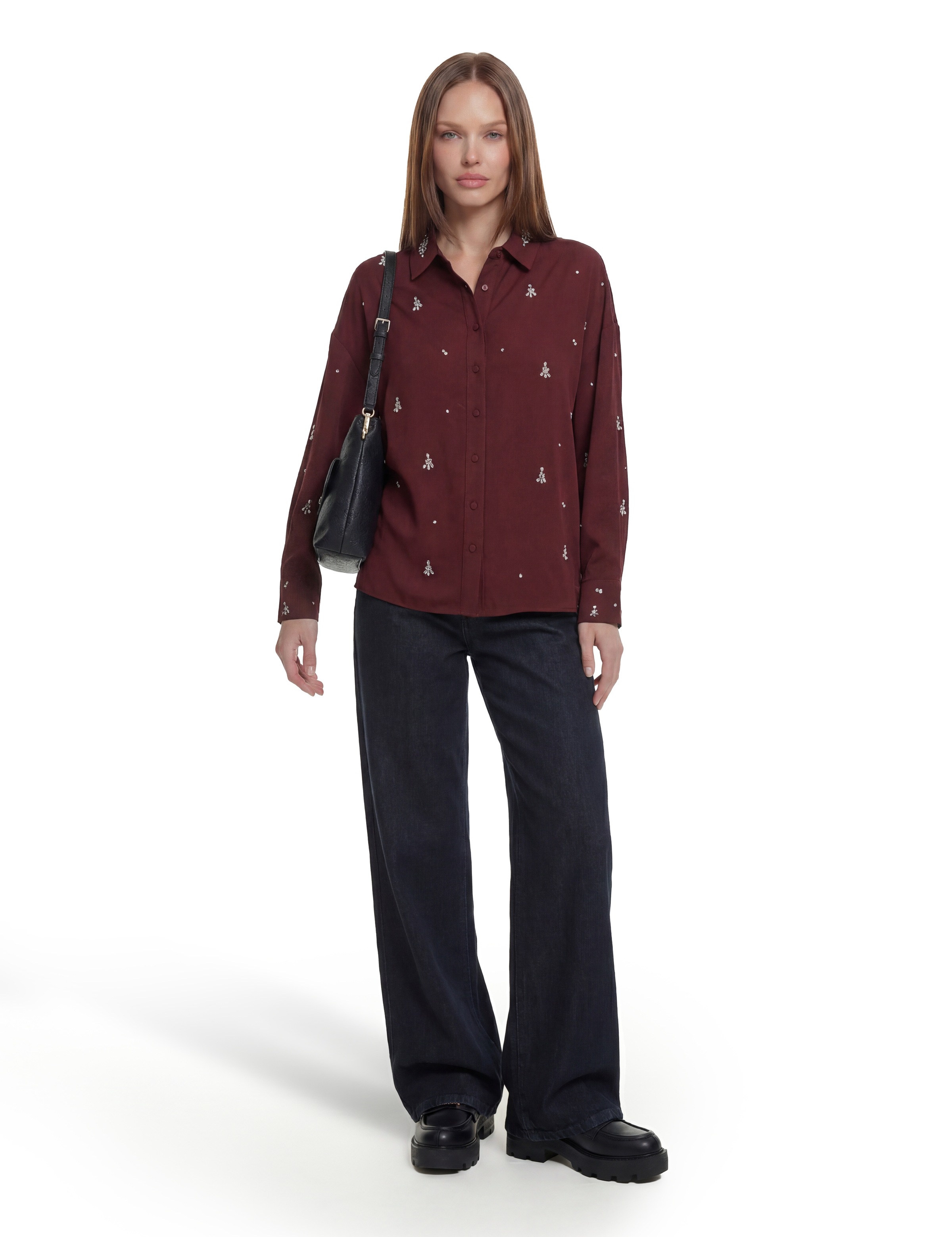 Guess Loose-fit-Jeans »WIDE LOOSE« Lyocell-Viskose-Mix mit Stretch
