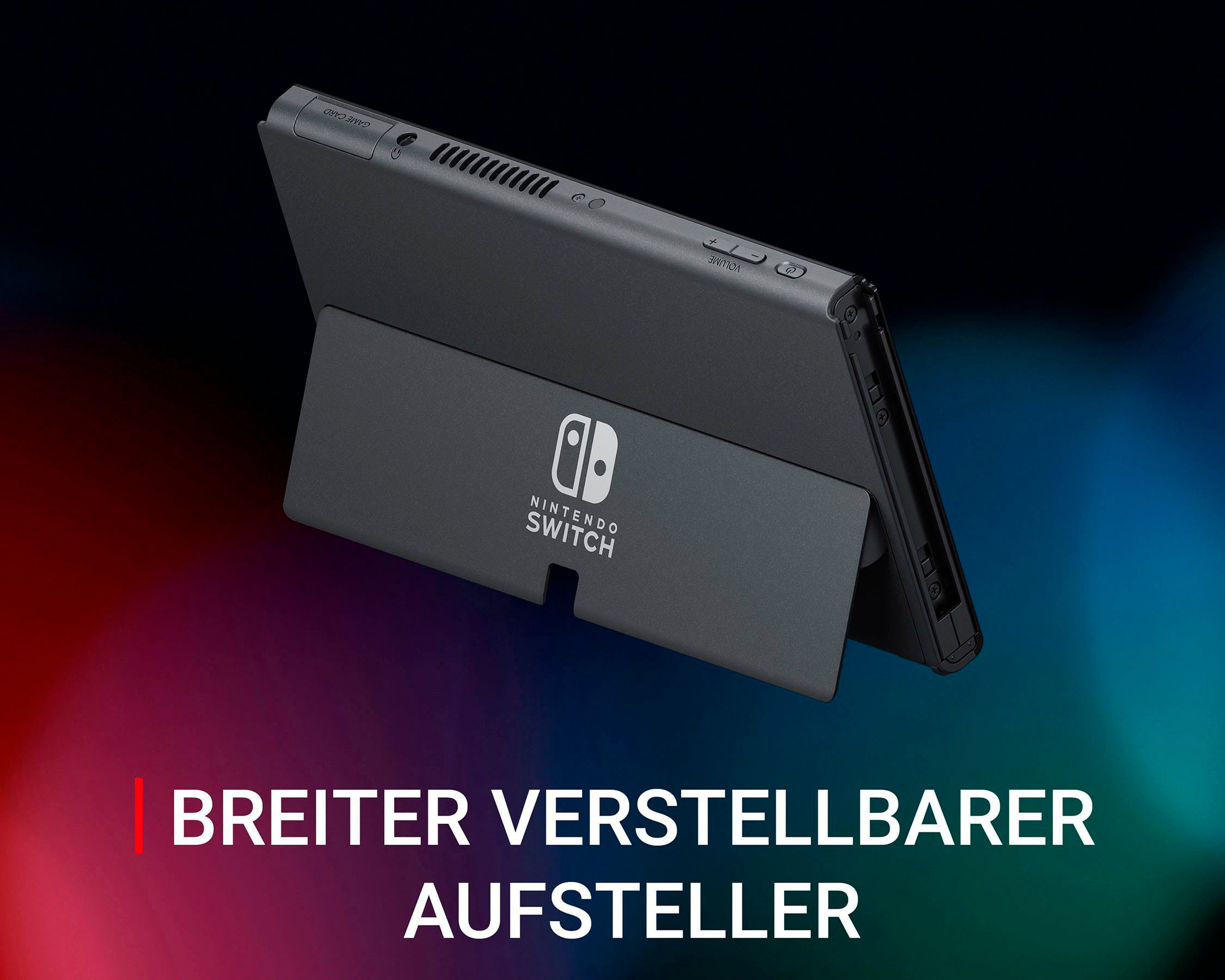 Nintendo Switch Konsolen-Set »OLED + Gratis Big Brain Academy + Everybody 1-2-Switch!«