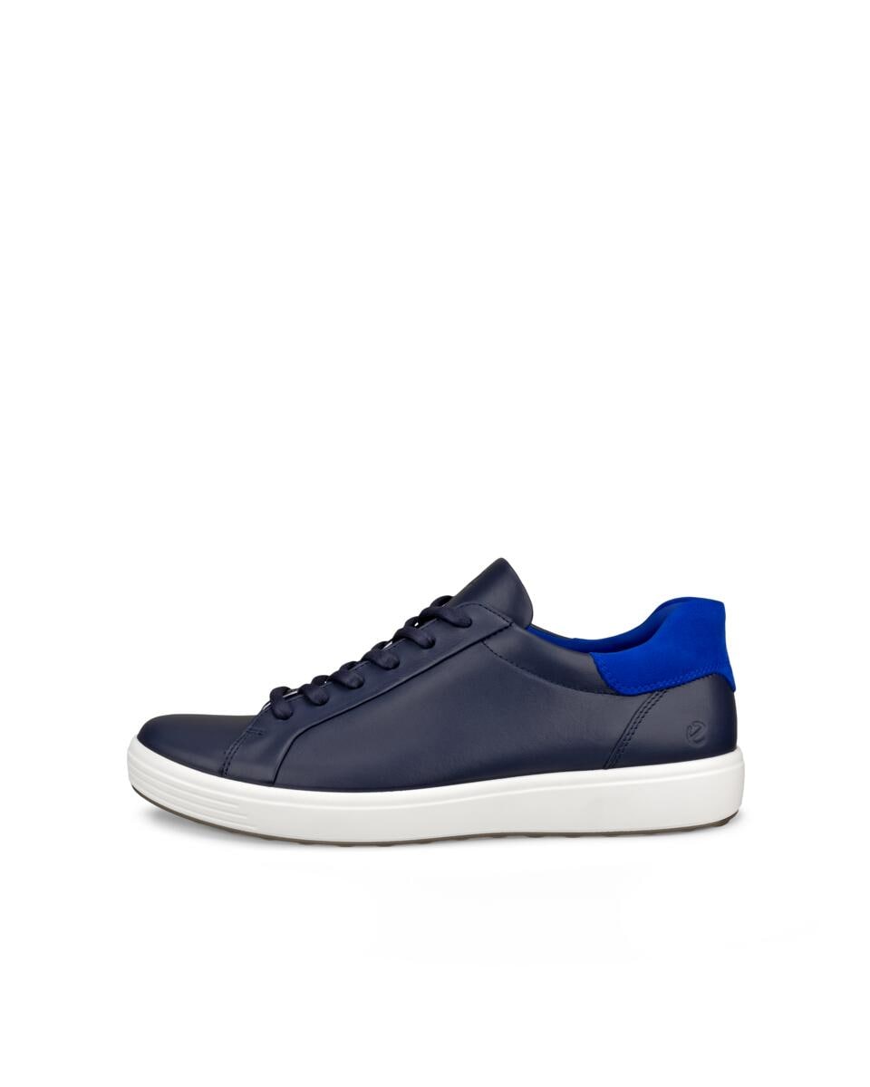 Ecco Sneaker »ECCO Soft 7 M«, Freizeitschuh, Halbschuh, Schnürschuh mit heller Laufsohle
