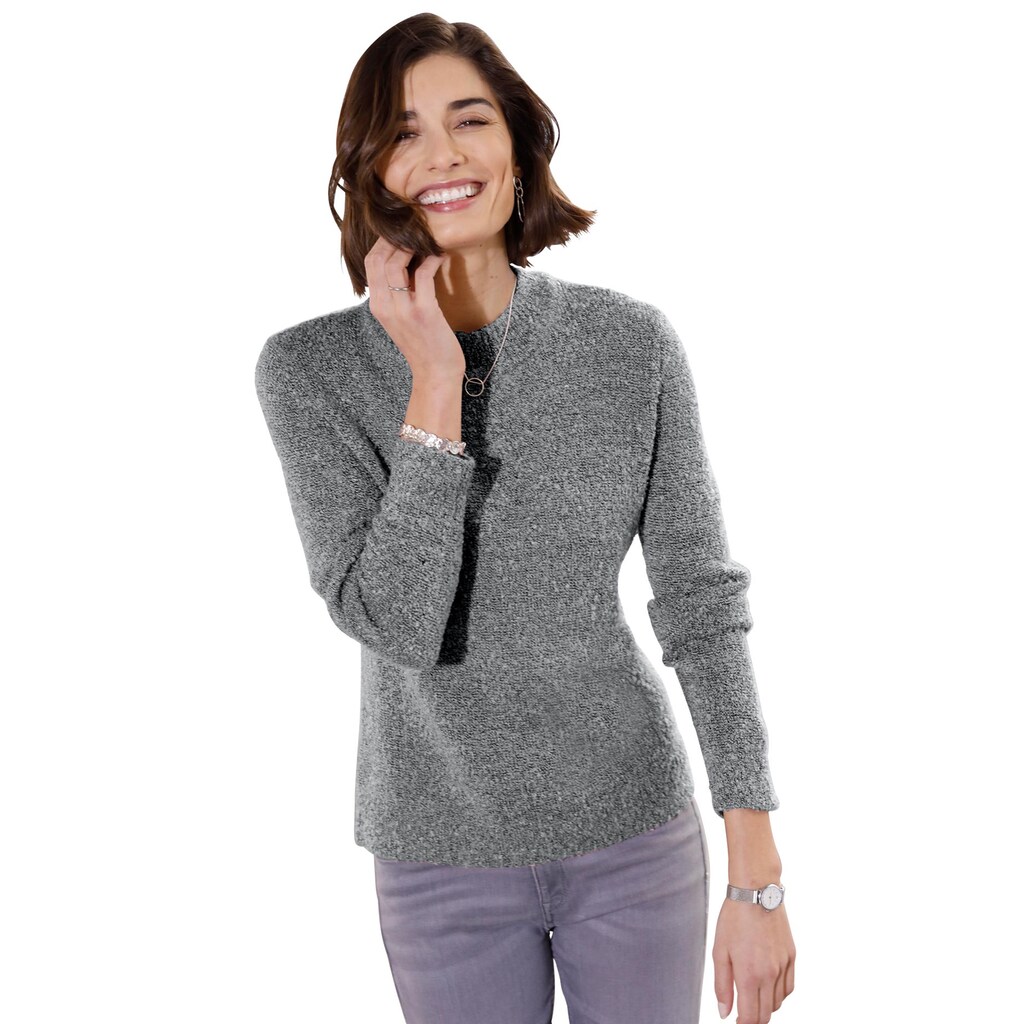 Classic Basics Stehkragenpullover »Pullover«