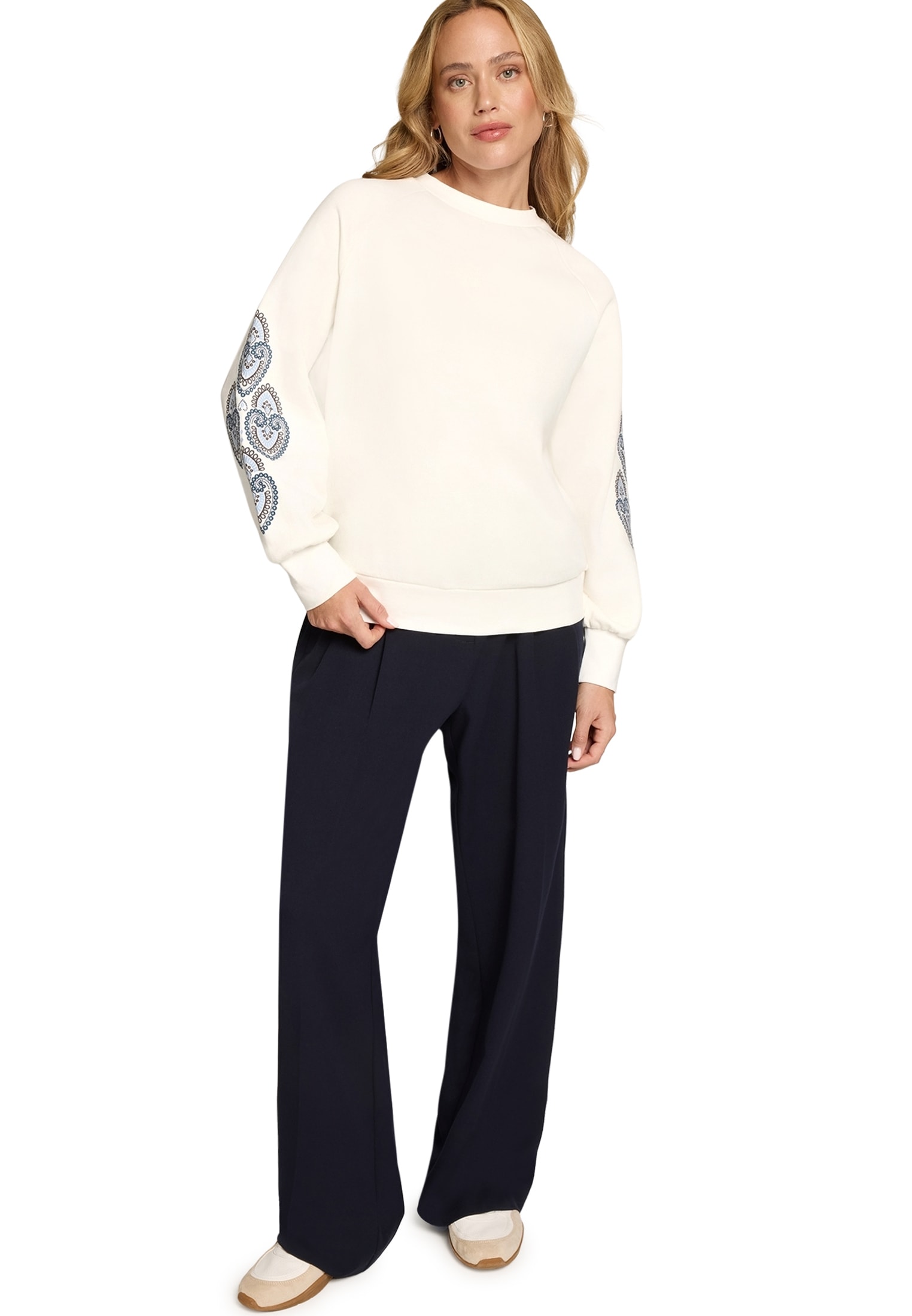 Zero Sweatshirt »Sweatshirt mit Aufdruck«

