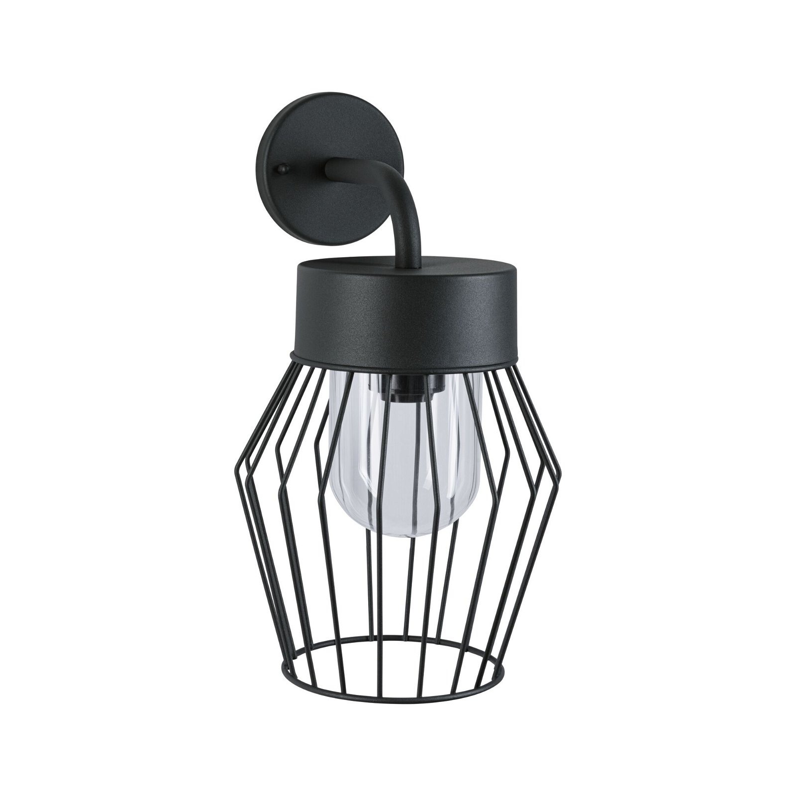 Paulmann Außen-Wandleuchte »Lanka IP44 205x237mm max. 40W 230V Anthrazit Aluminium«, 1 flammig, Leuchtmittel E27 | ohne Leuchtmittel, seewasserresistent